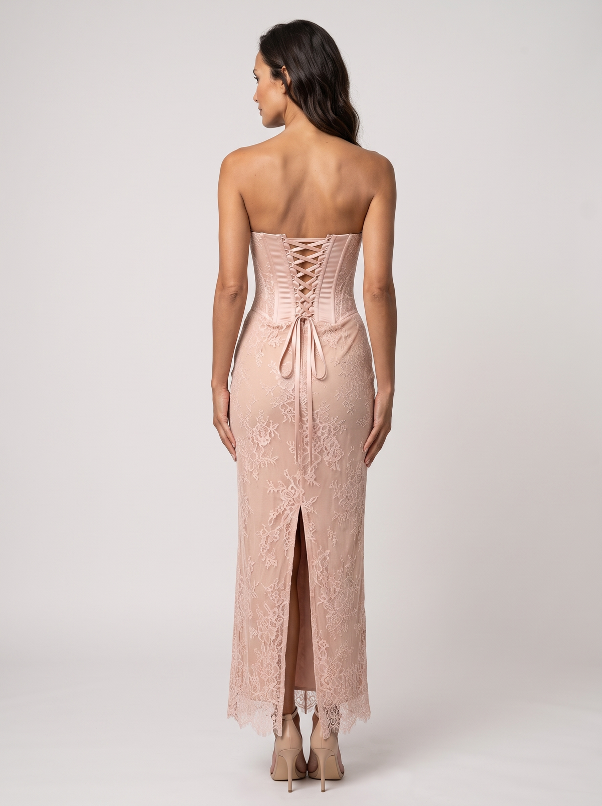 Kara Maxi Dress - Blush
