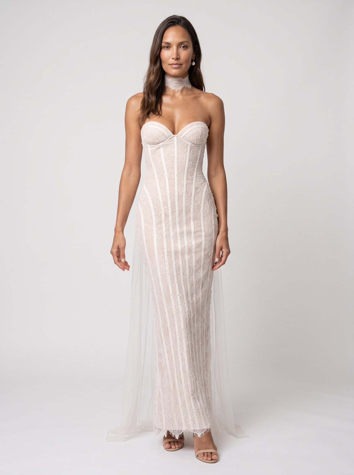 Kara Maxi Dress - Ivory