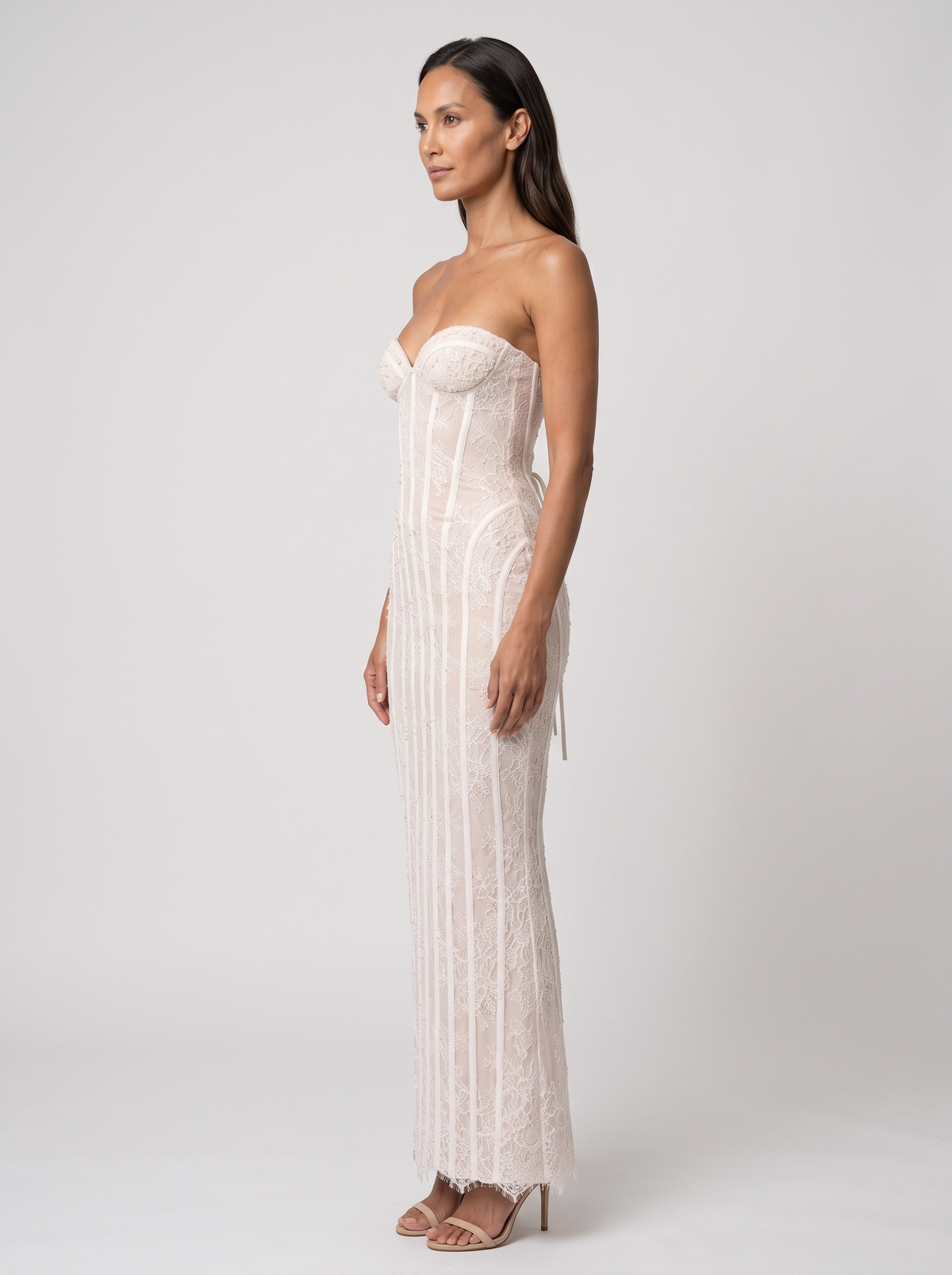 Kara Maxi Dress - Ivory