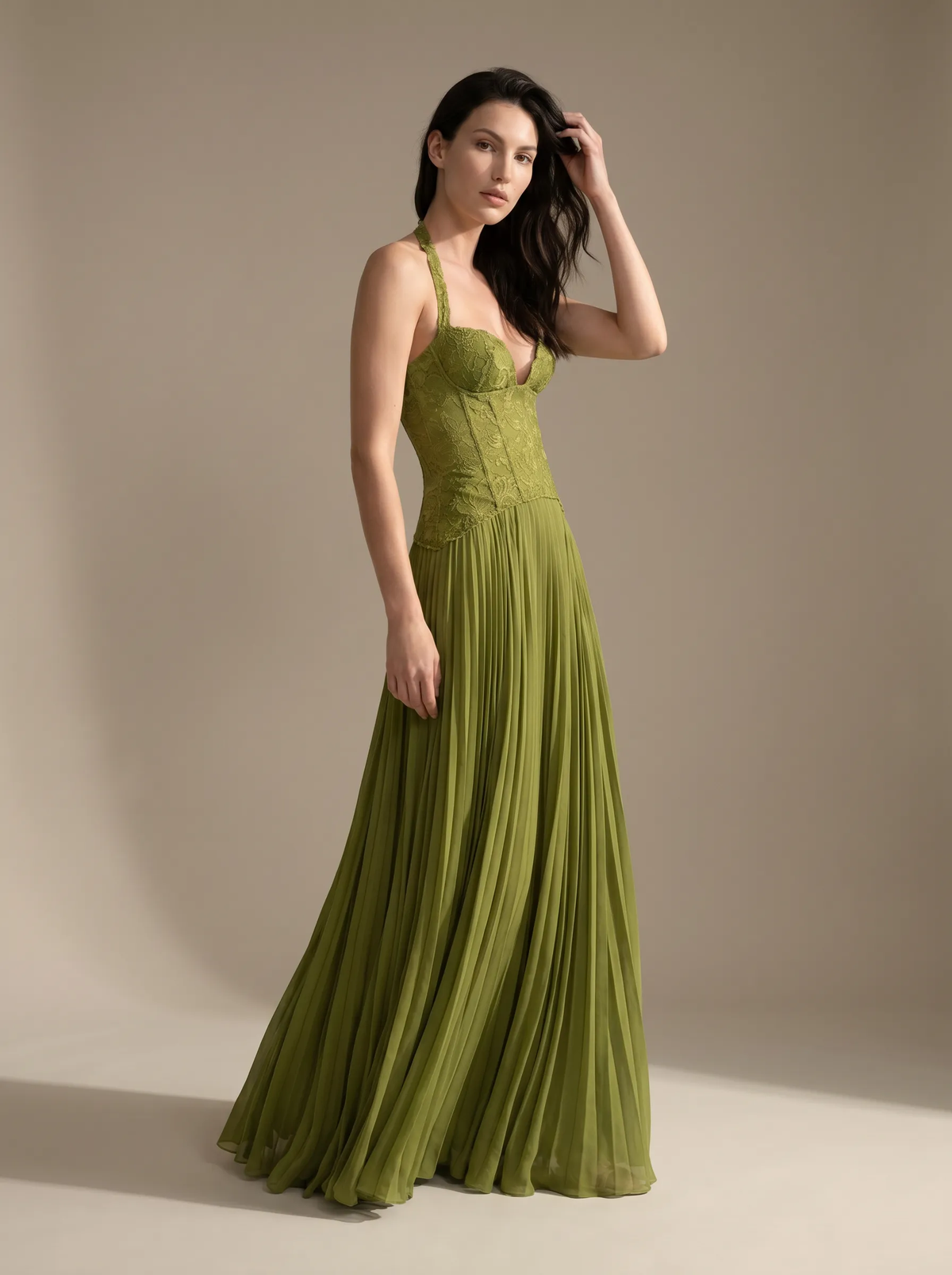 Samara Maxi Dress - Green