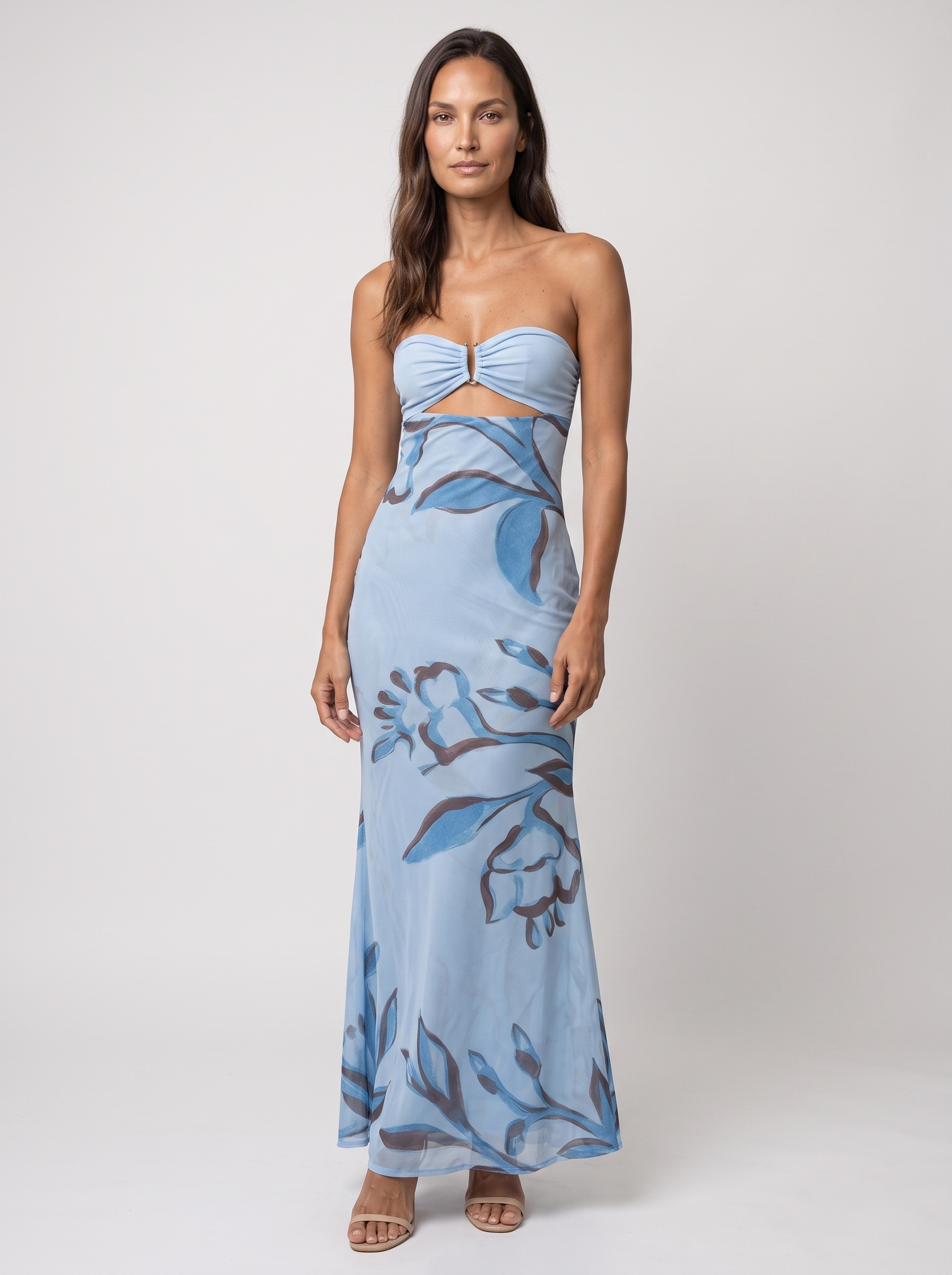 Millie Maxi Dress - Blue