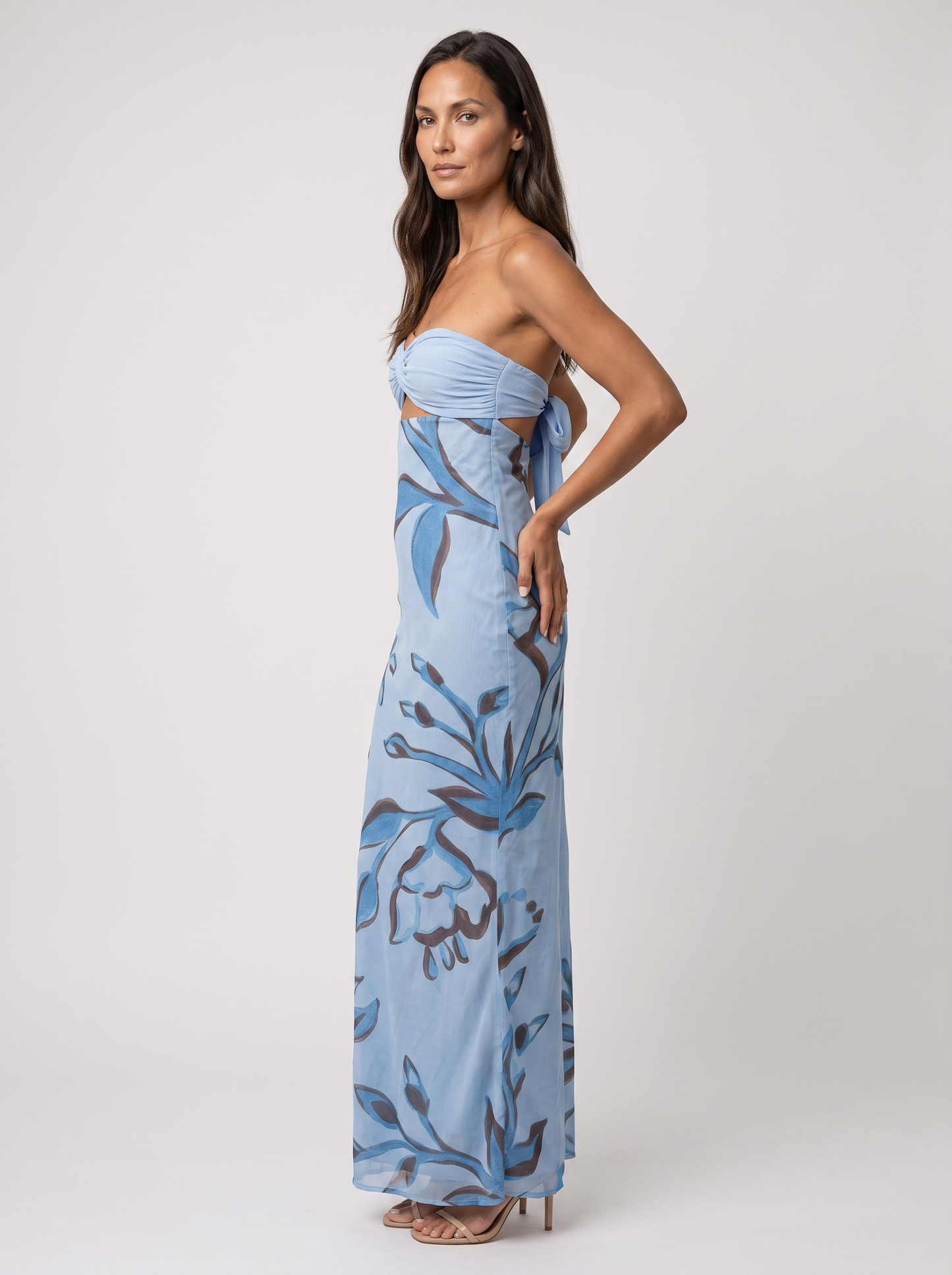 Millie Maxi Dress - Blue