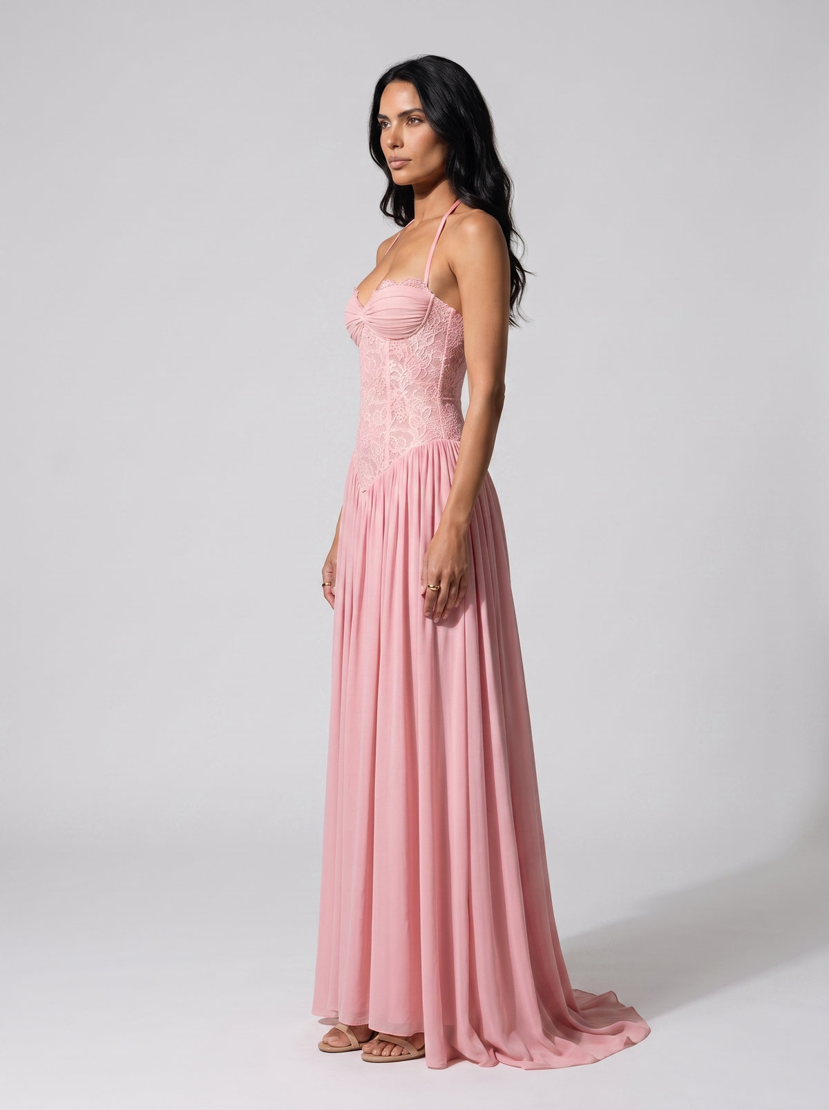 Florence Maxi Dress - Pink