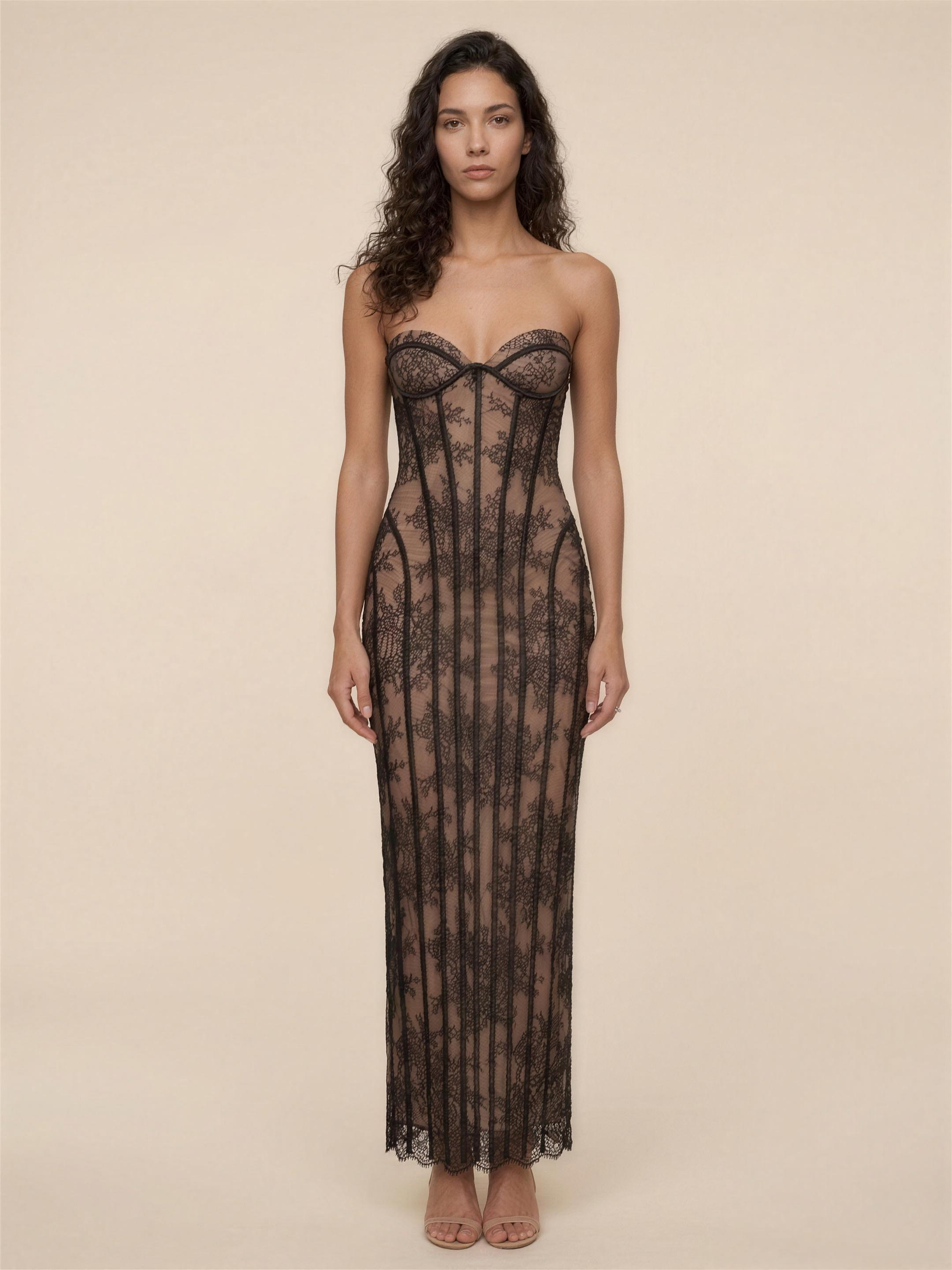 Briana Maxi Dress - Black