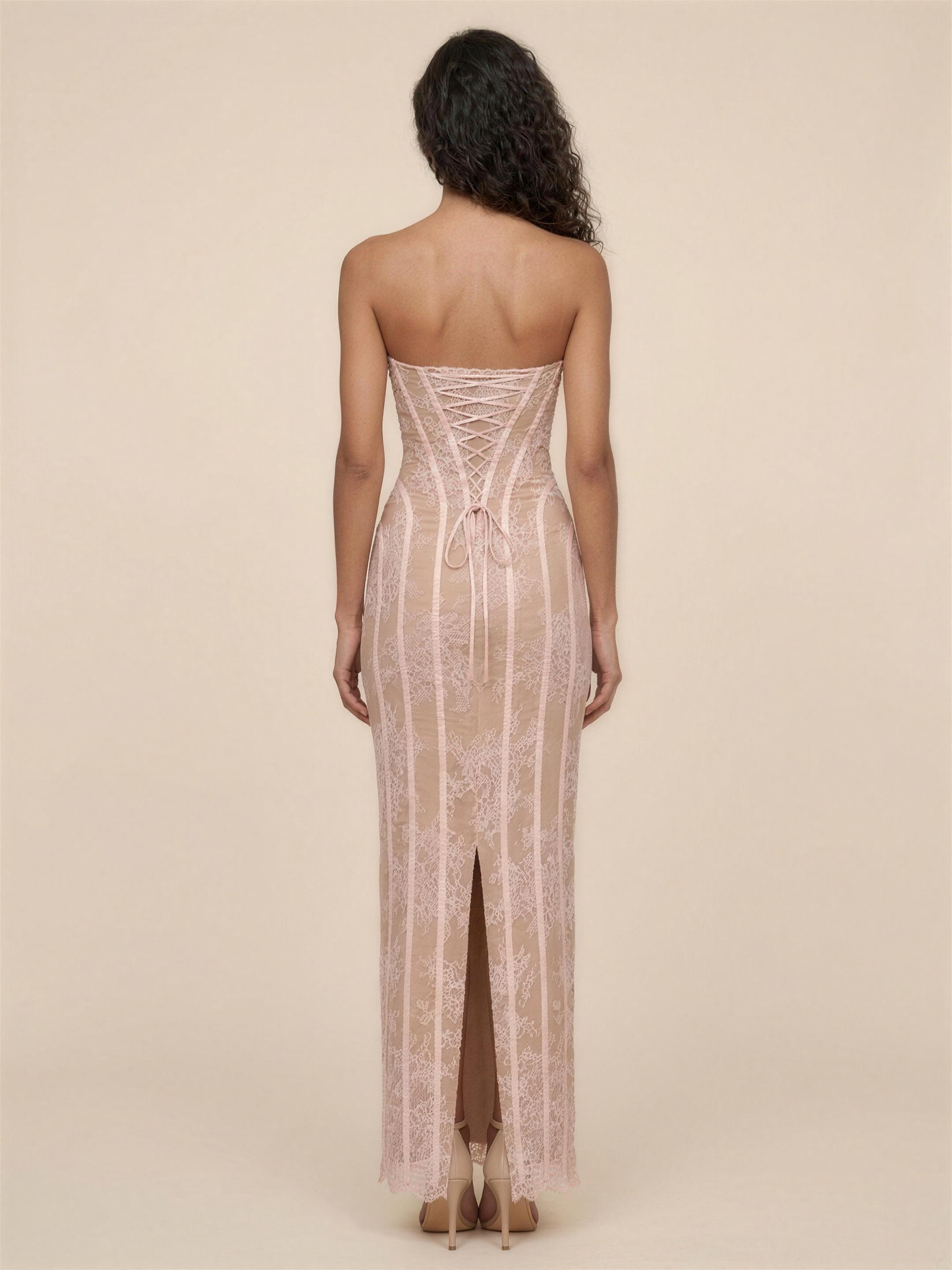 Briana Maxi Dress - Blush