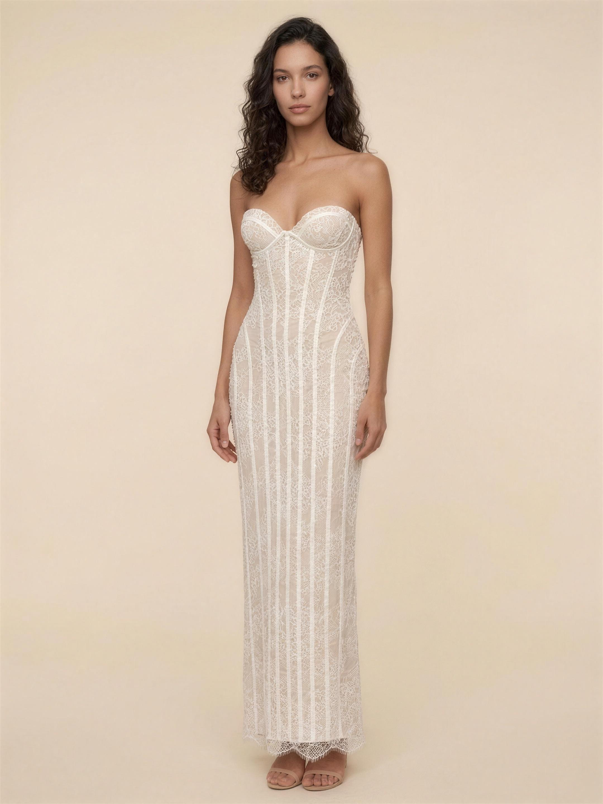 Briana Maxi Dress - Ivory