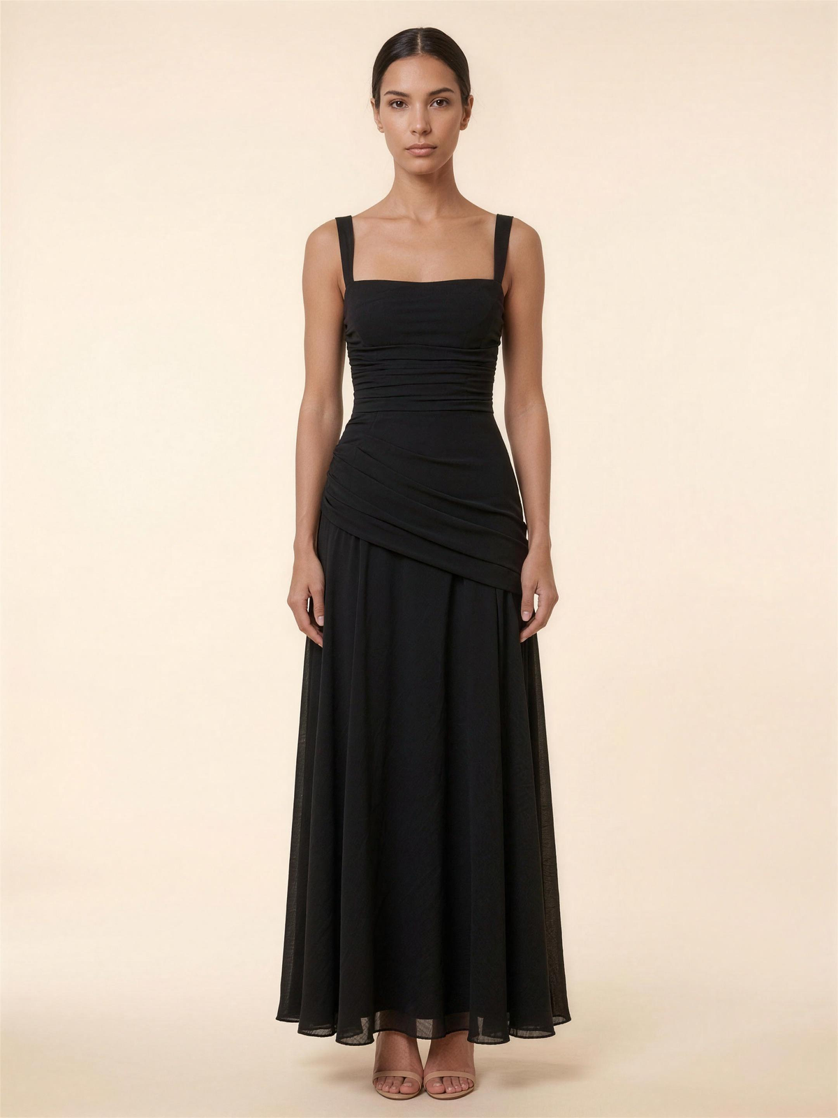 Laney Maxi Dress - Black
