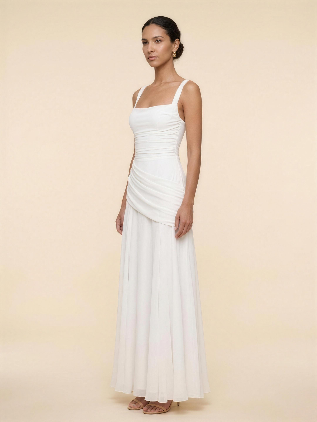 Laney Maxi Dress - White