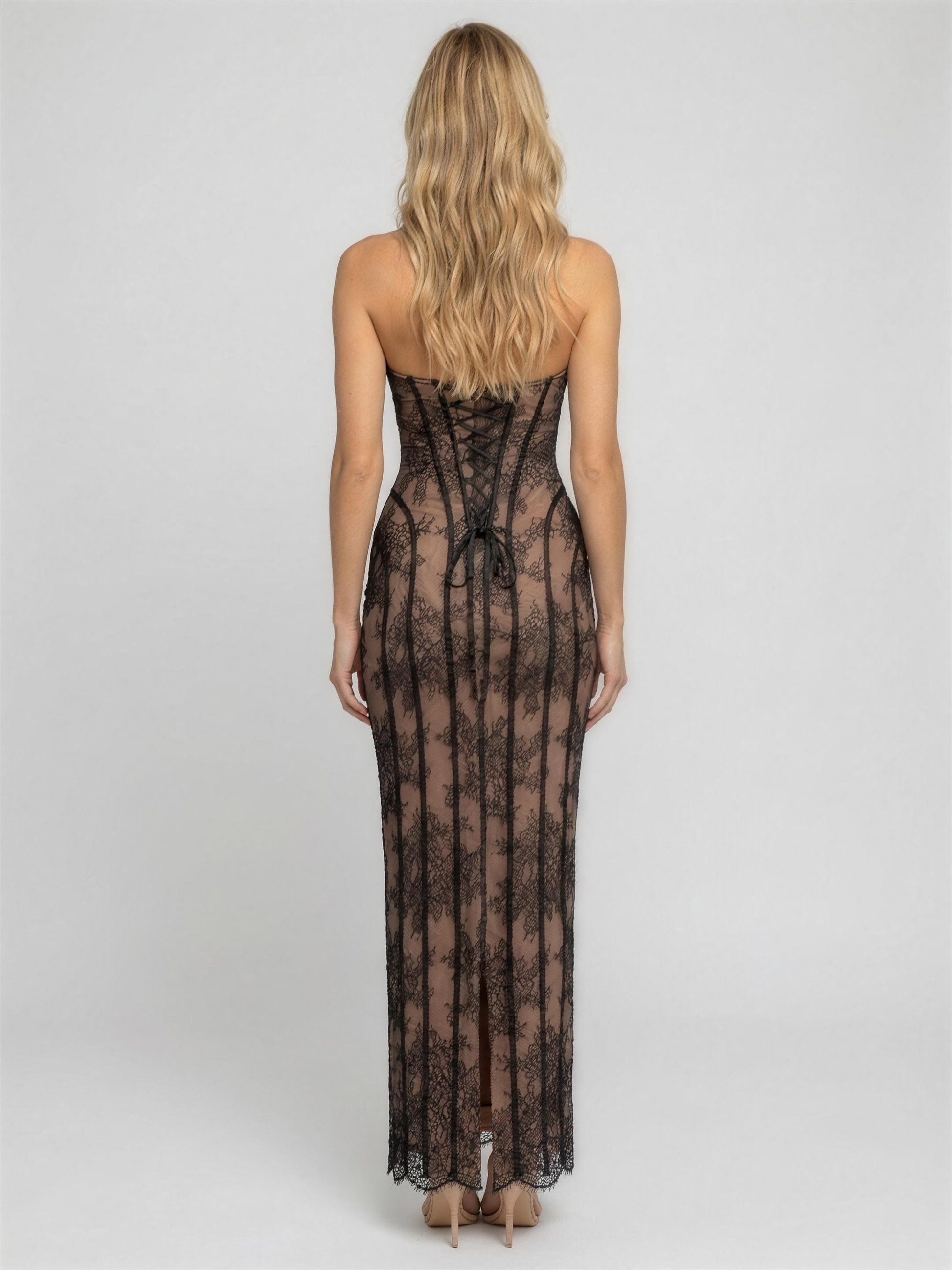 Nicole Maxi Dress - Black
