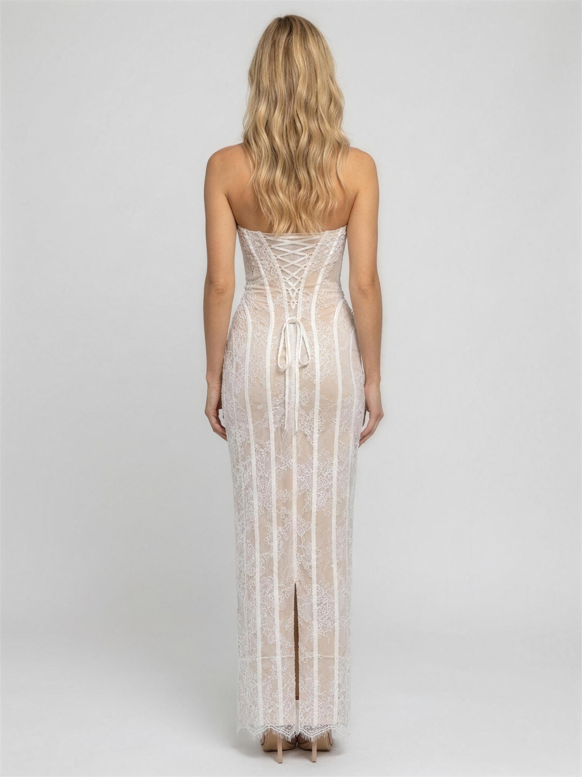 Nicole Maxi Dress - Ivory