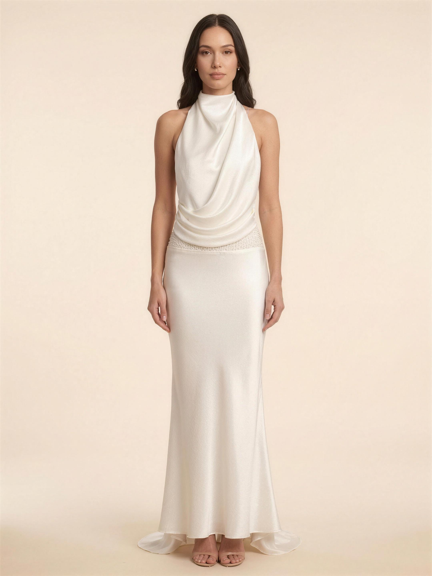 Trinity Maxi Dress - Ivory