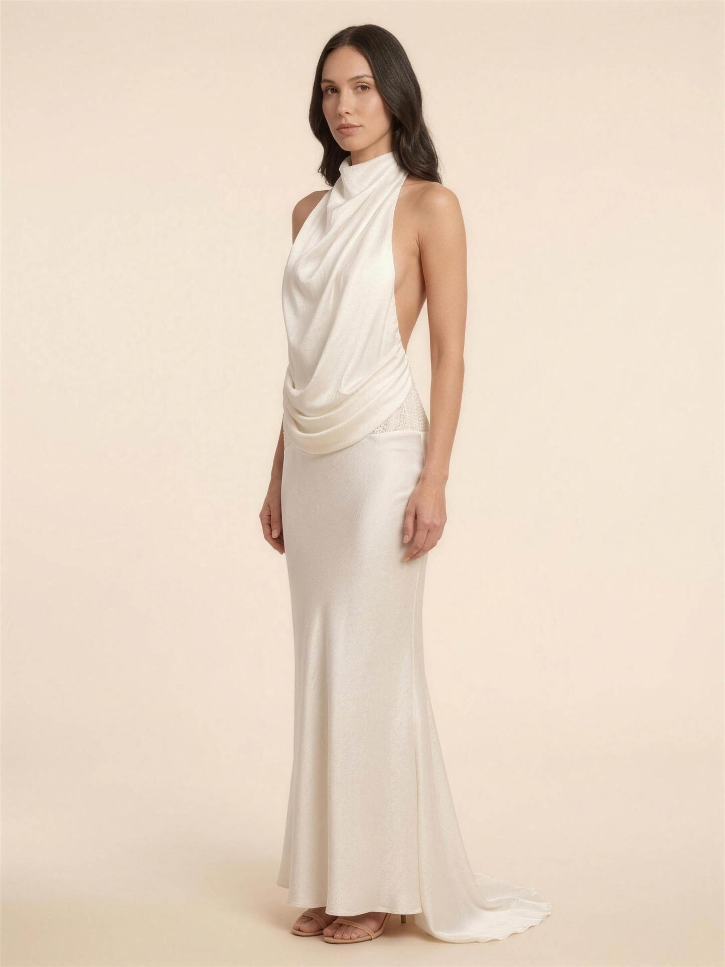 Trinity Maxi Dress - Ivory