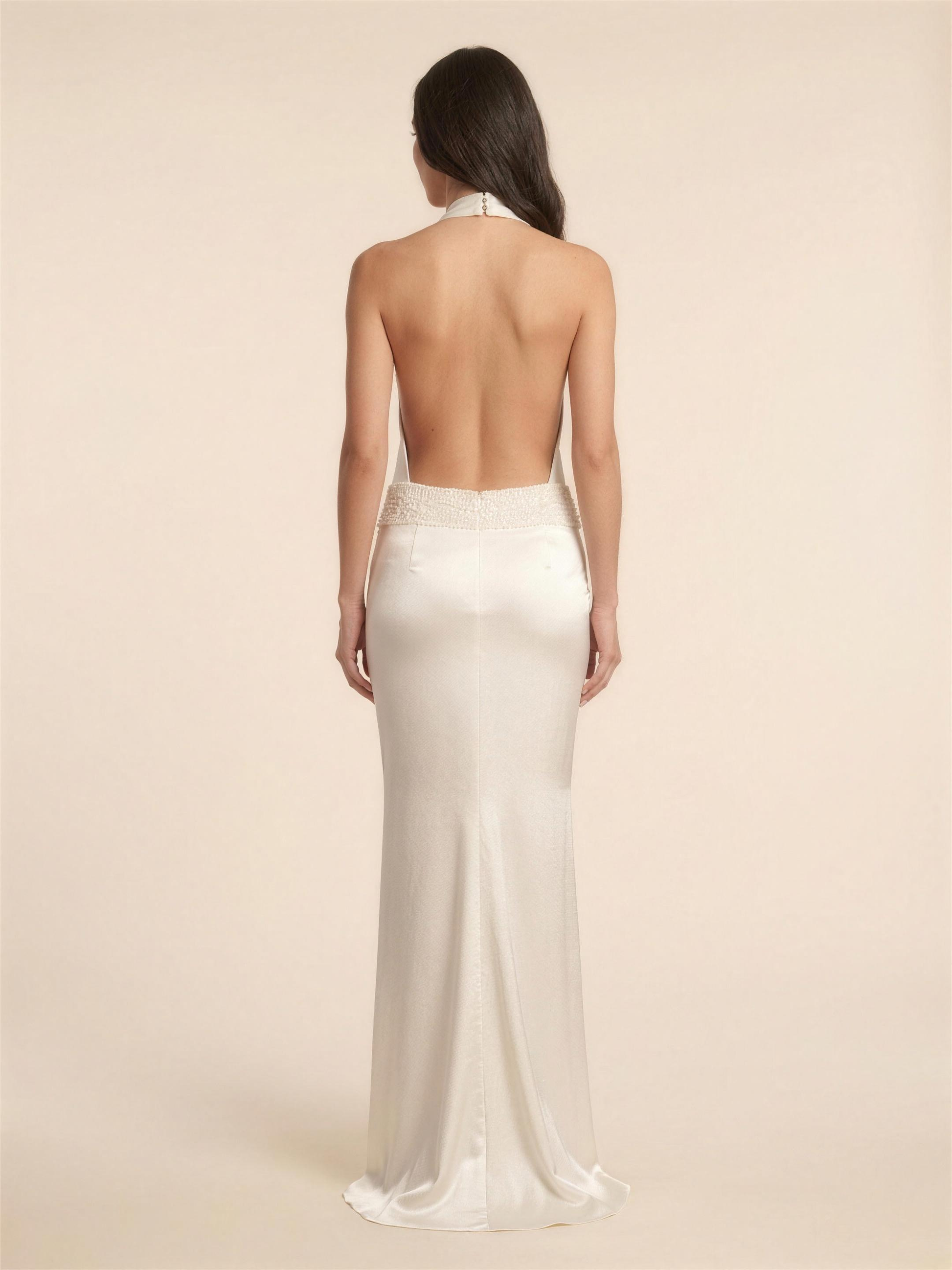 Trinity Maxi Dress - Ivory