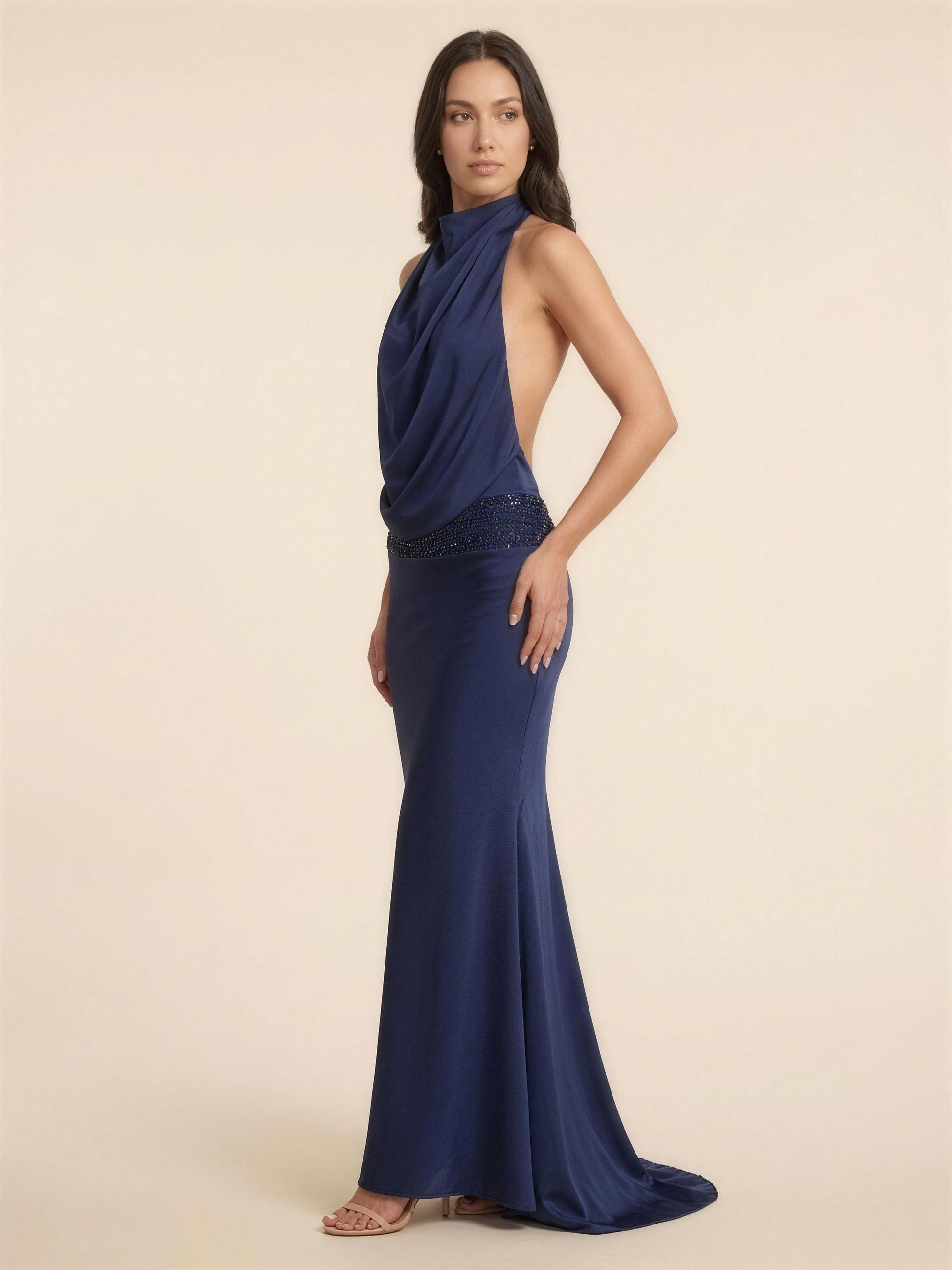 Trinity Maxi Dress - Navy