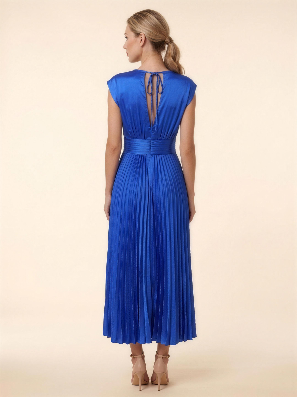 Brooklyn Midi Dress - Blue