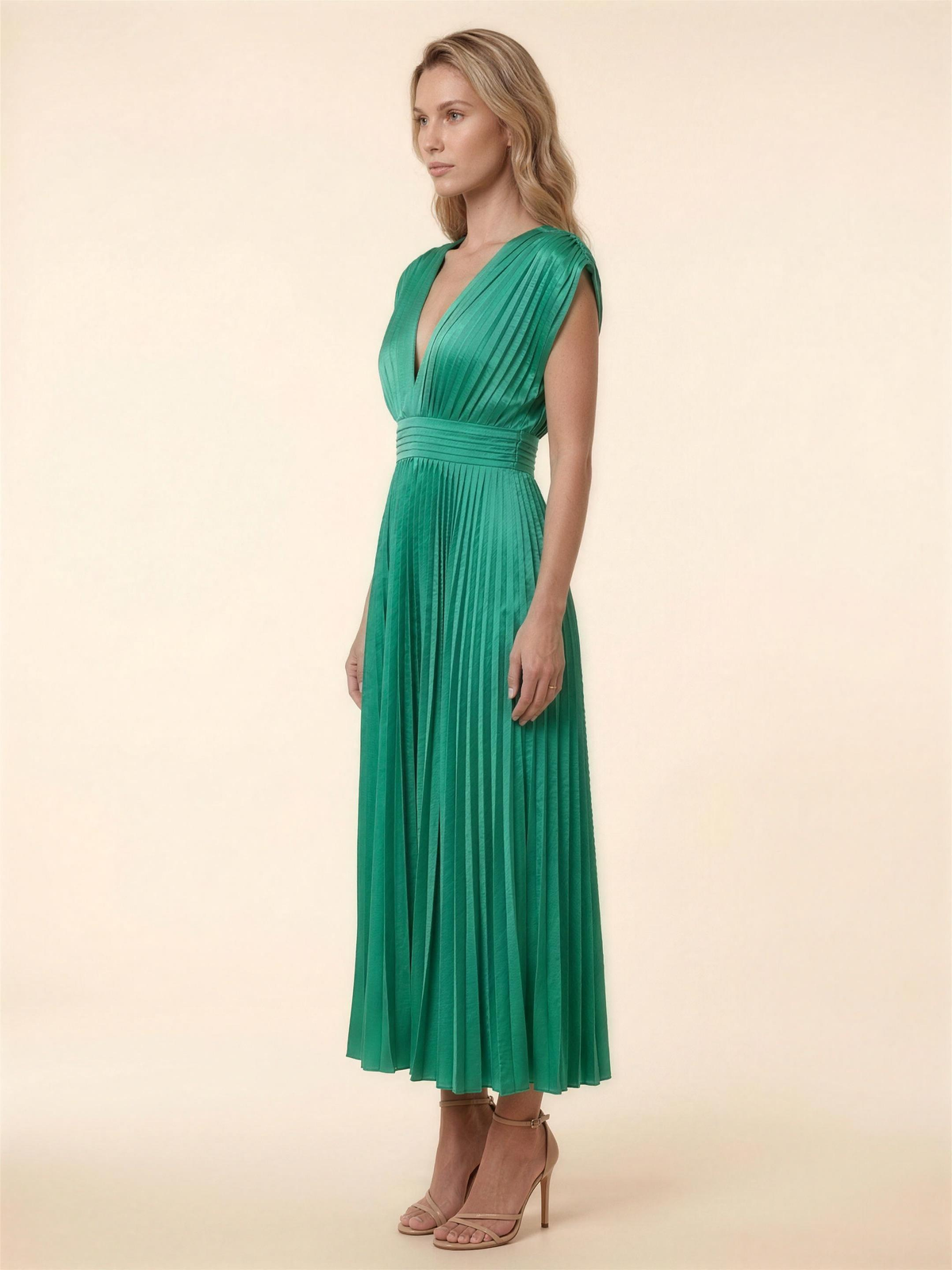 Brooklyn Midi Dress - Green