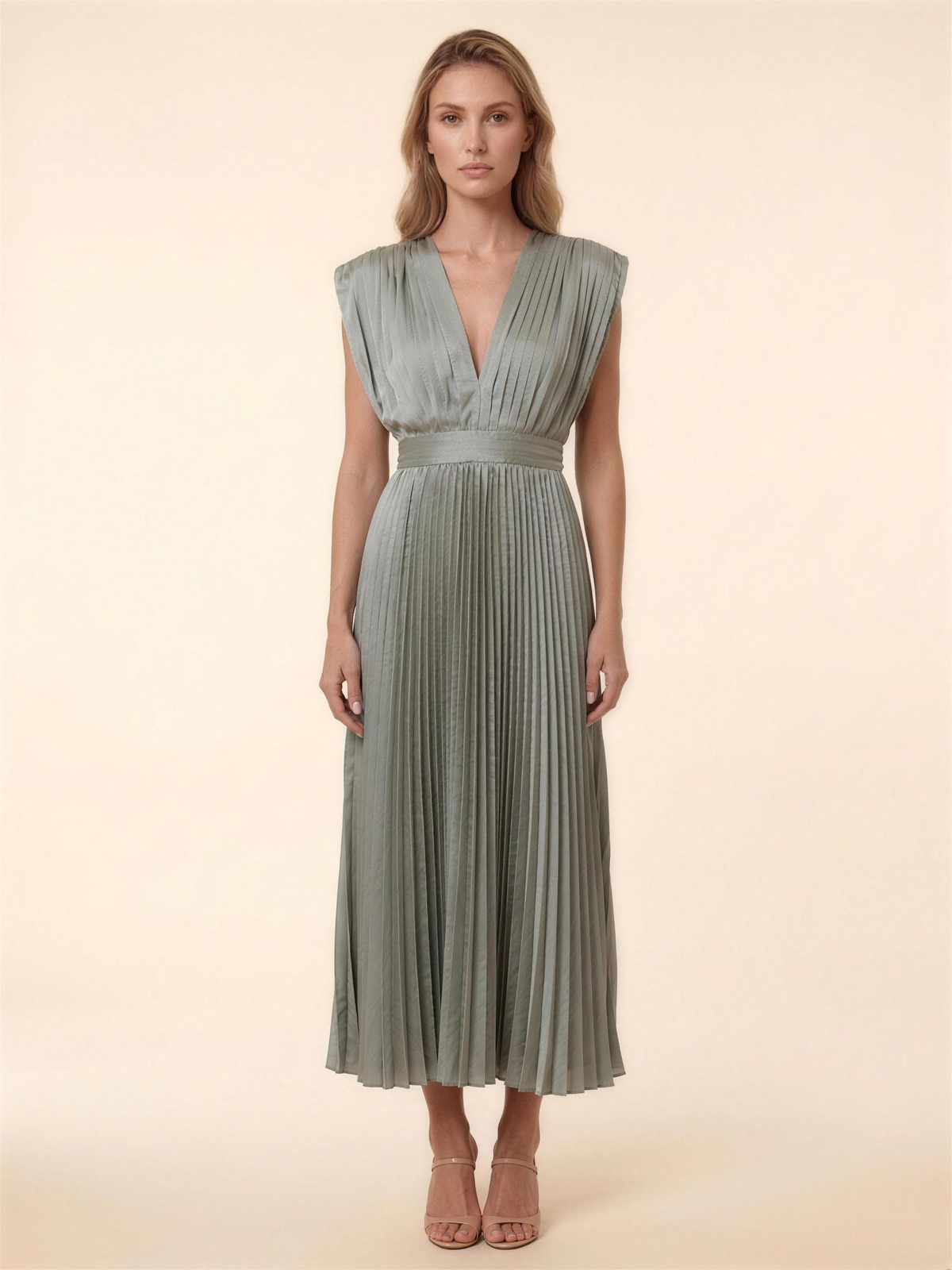 Brooklyn Midi Dress - Ash