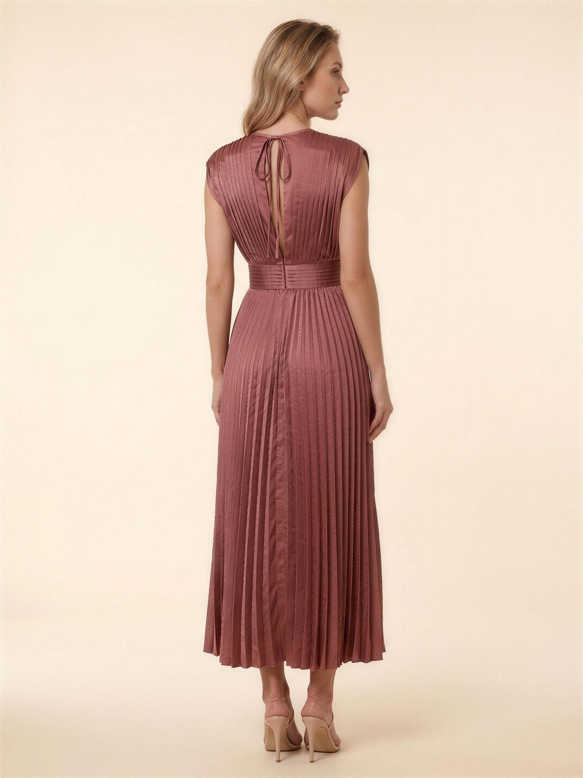 Brooklyn Midi Dress - Red