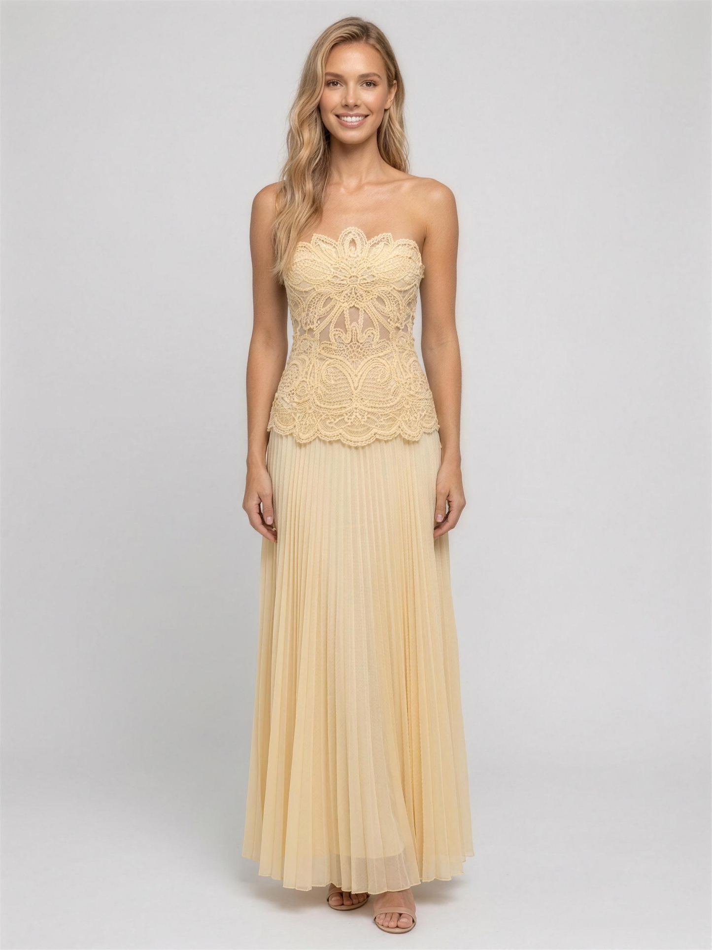 Catalina Maxi Dress - Buttermilk