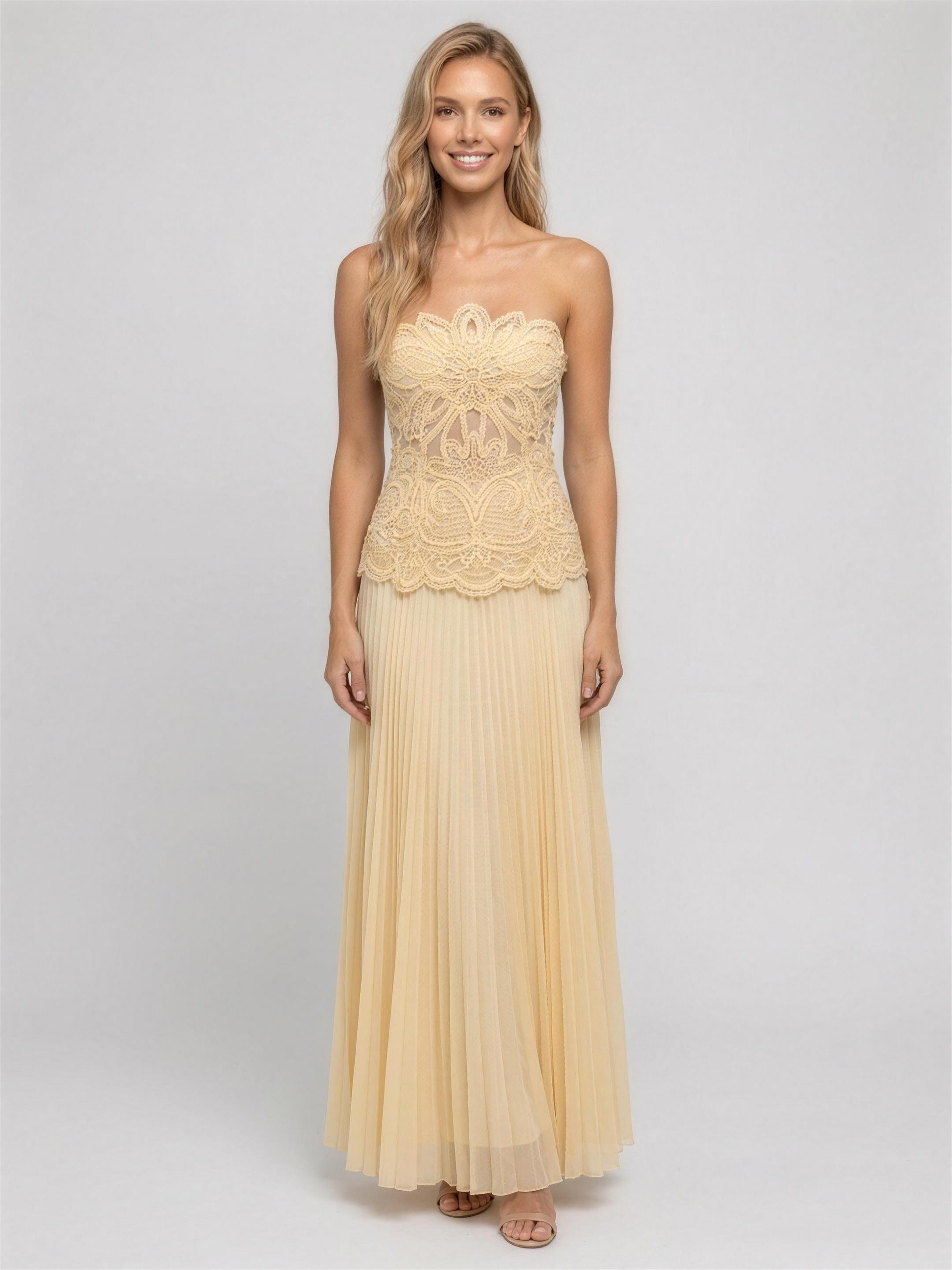 Catalina Maxi Dress - Buttermilk