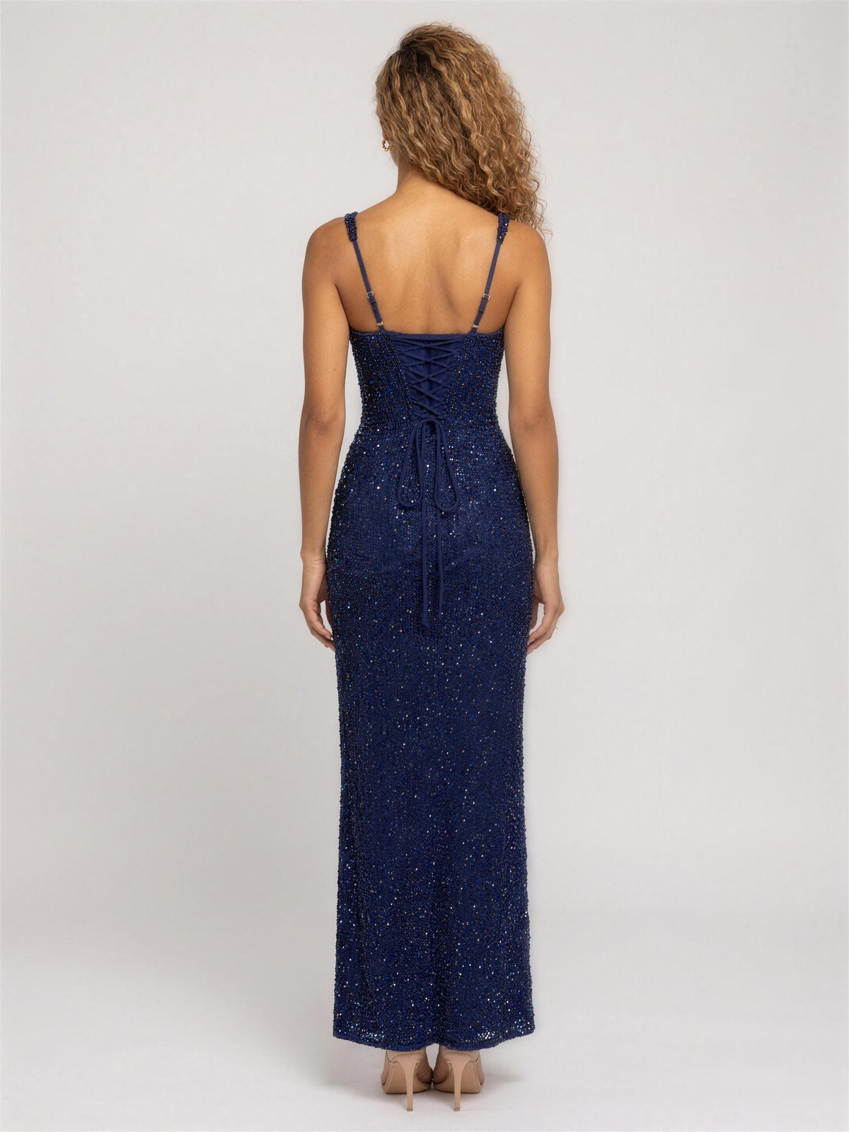 April Maxi Dress - Navy