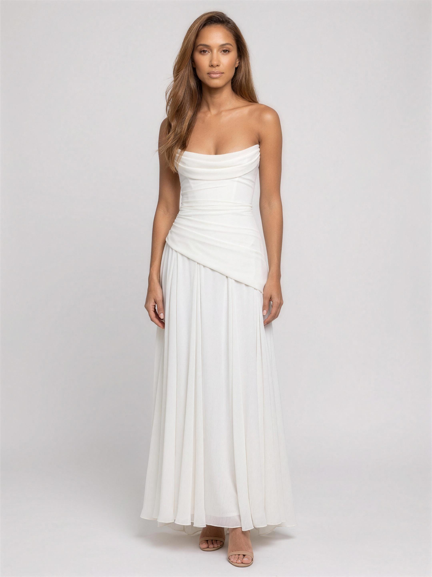 Zola Maxi Dress - Ivory
