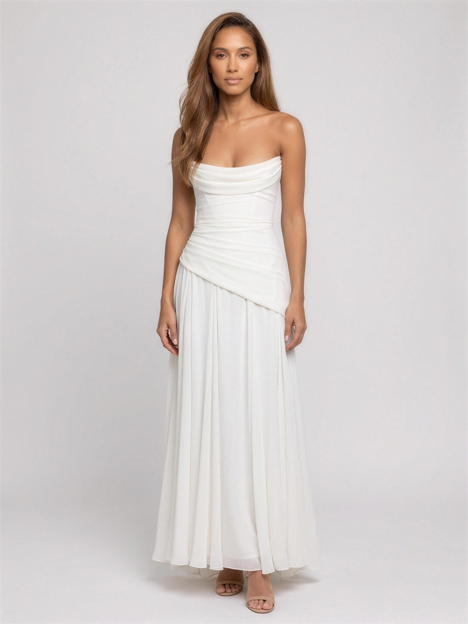 Zola Maxi Dress - Ivory