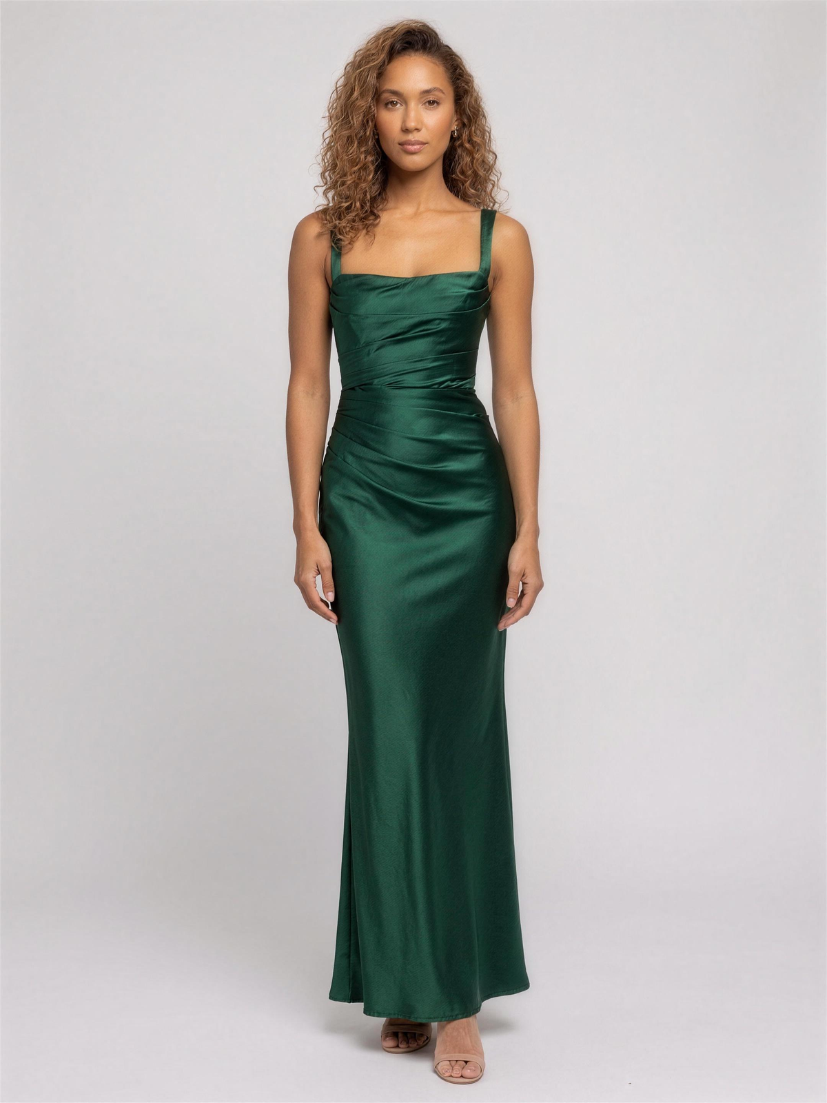 April Maxi Dress - Emerald