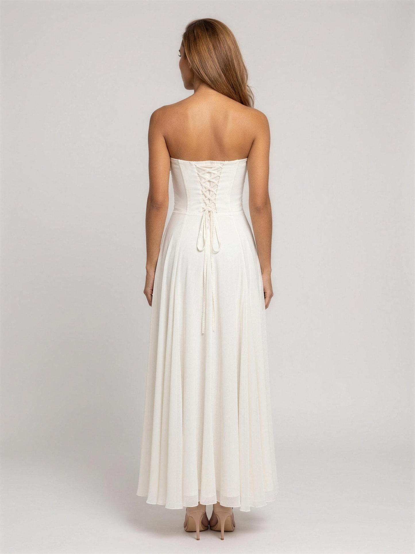 Zola Maxi Dress - Ivory