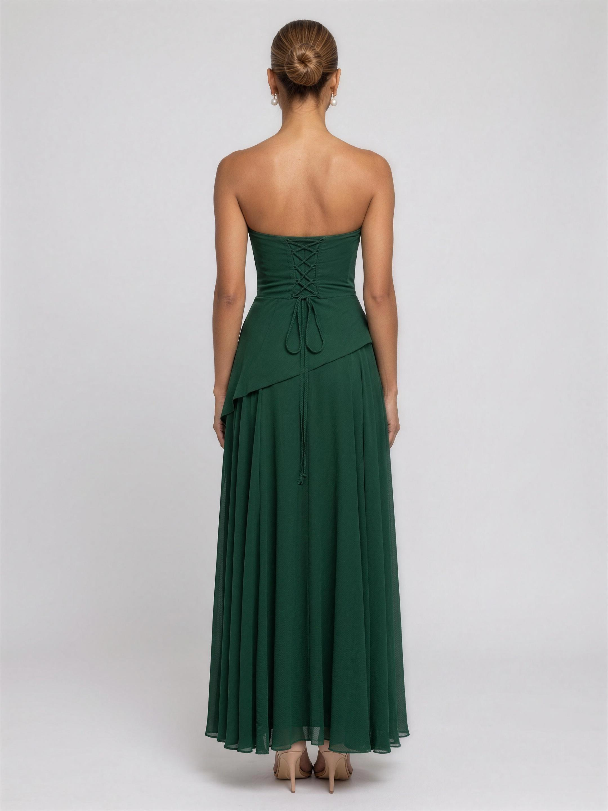 Zola Maxi Dress - Emerald