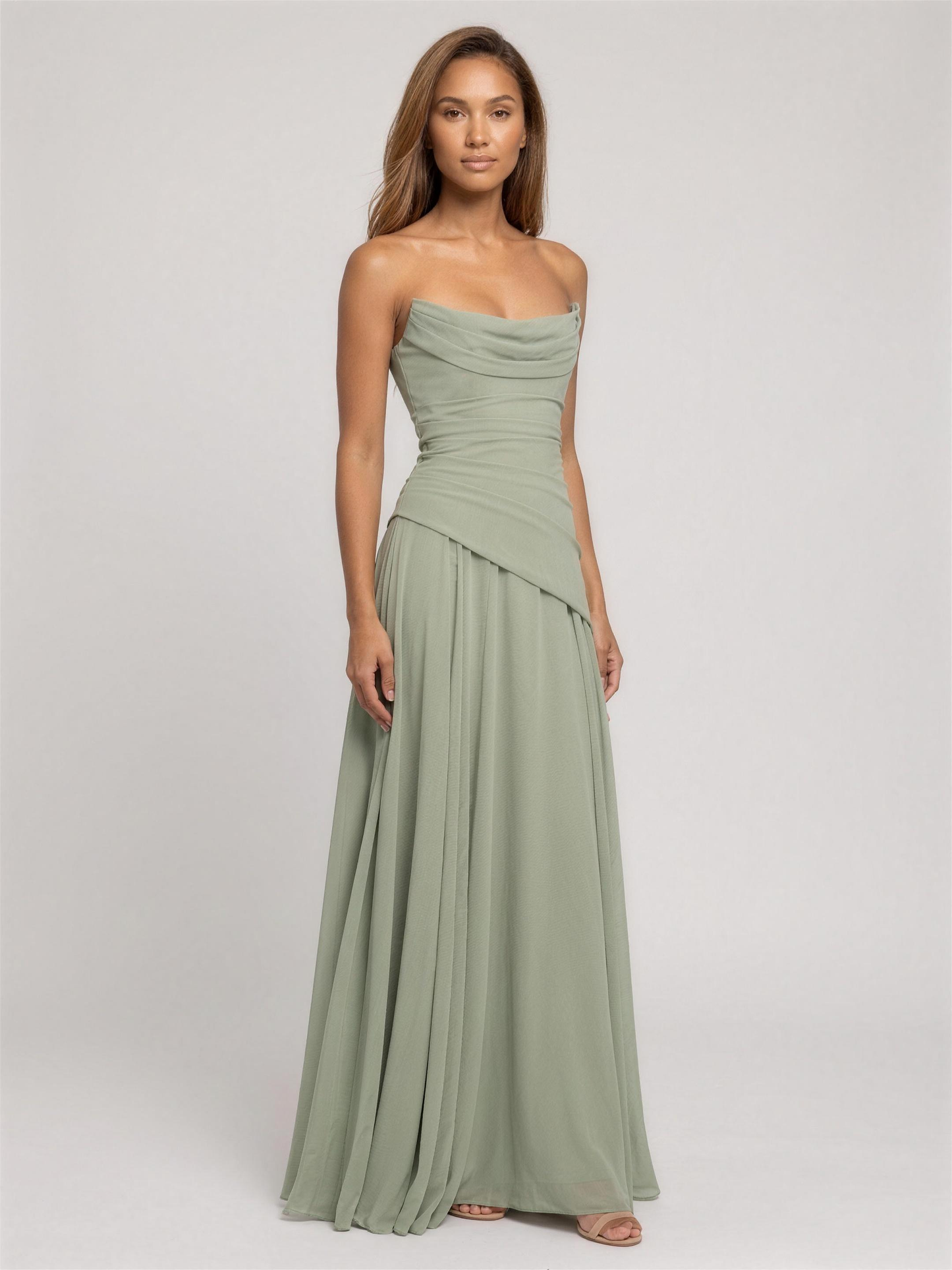 Zola Maxi Dress - Sage