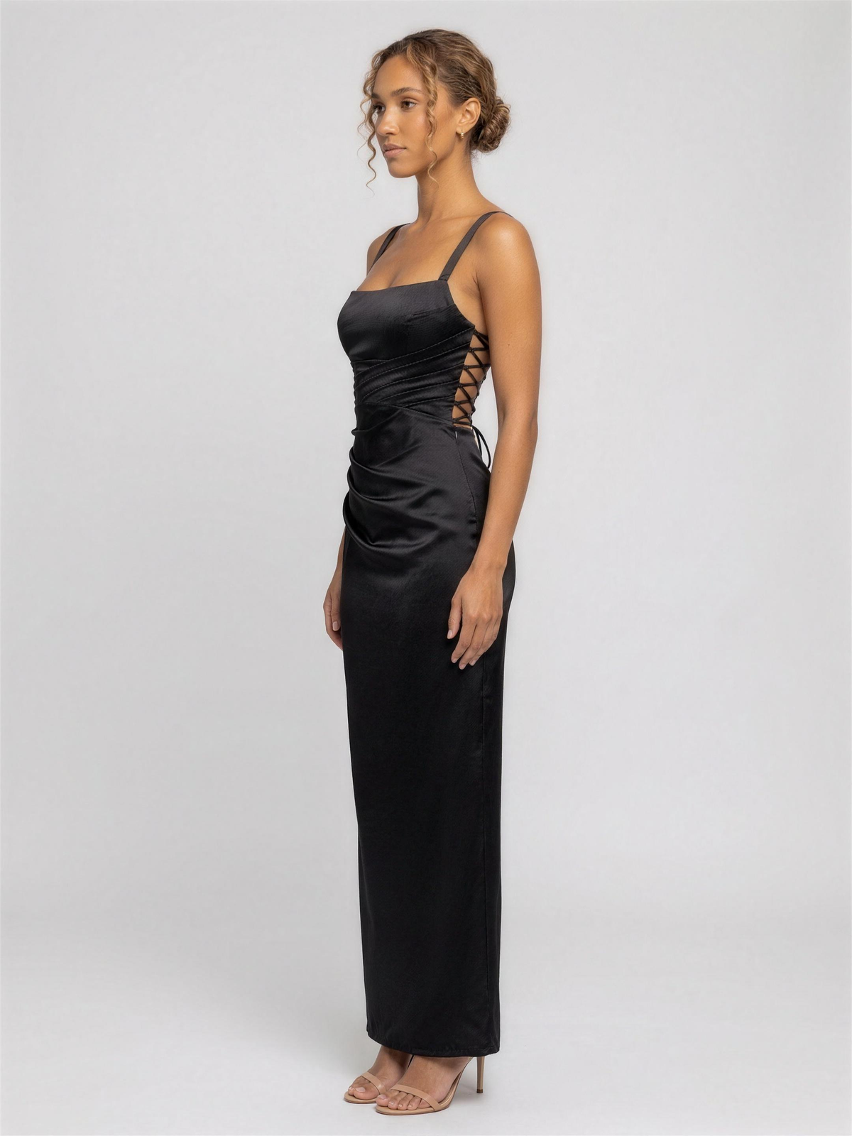 April Maxi Dress - Black