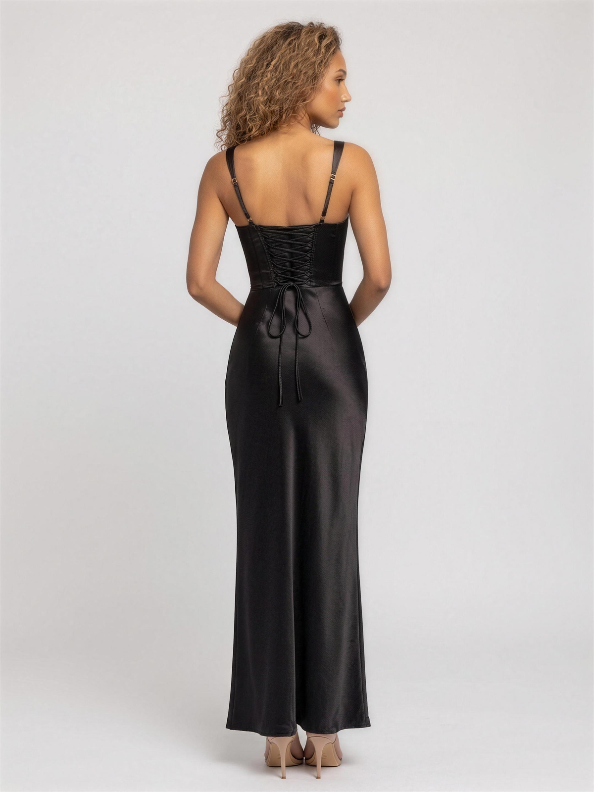 April Maxi Dress - Black