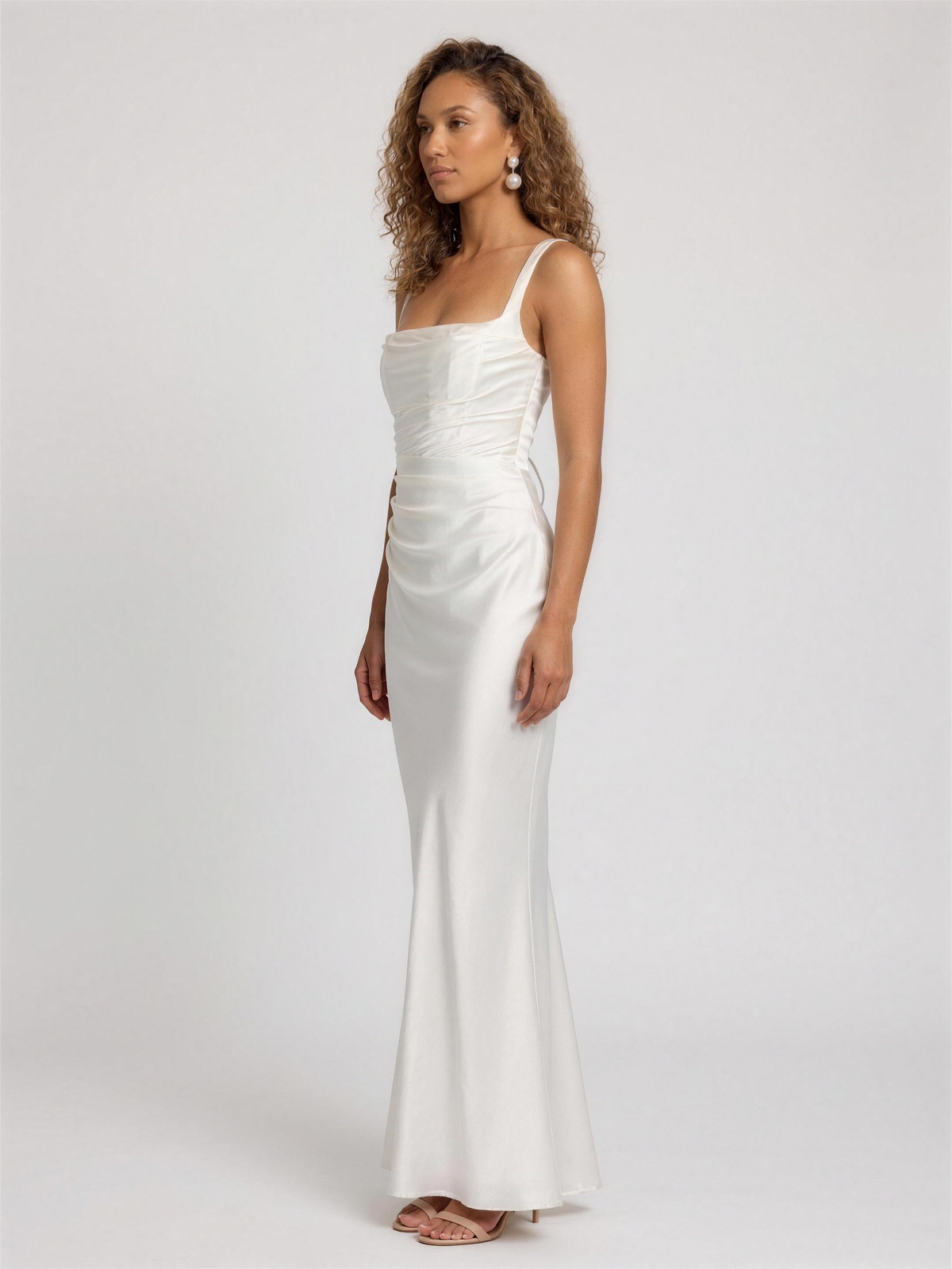 April Maxi Dress - Ivory