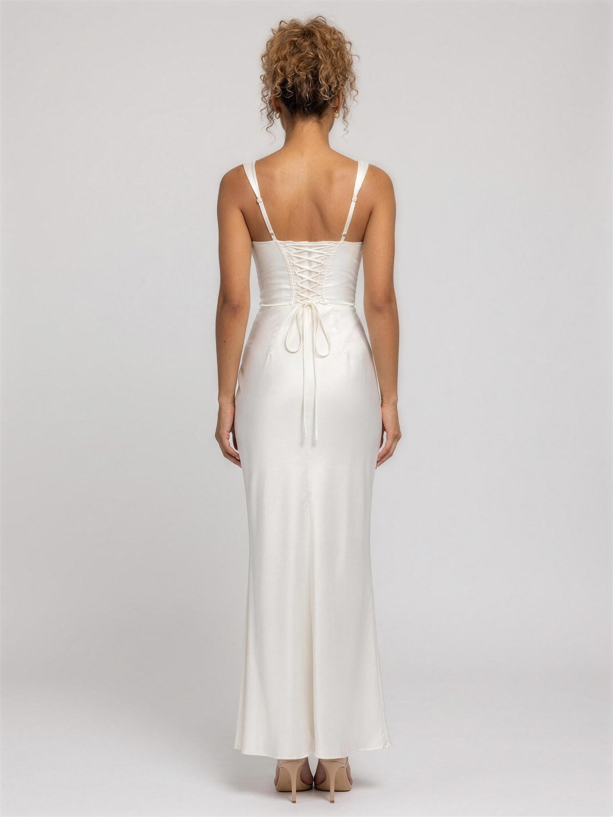 April Maxi Dress - Ivory
