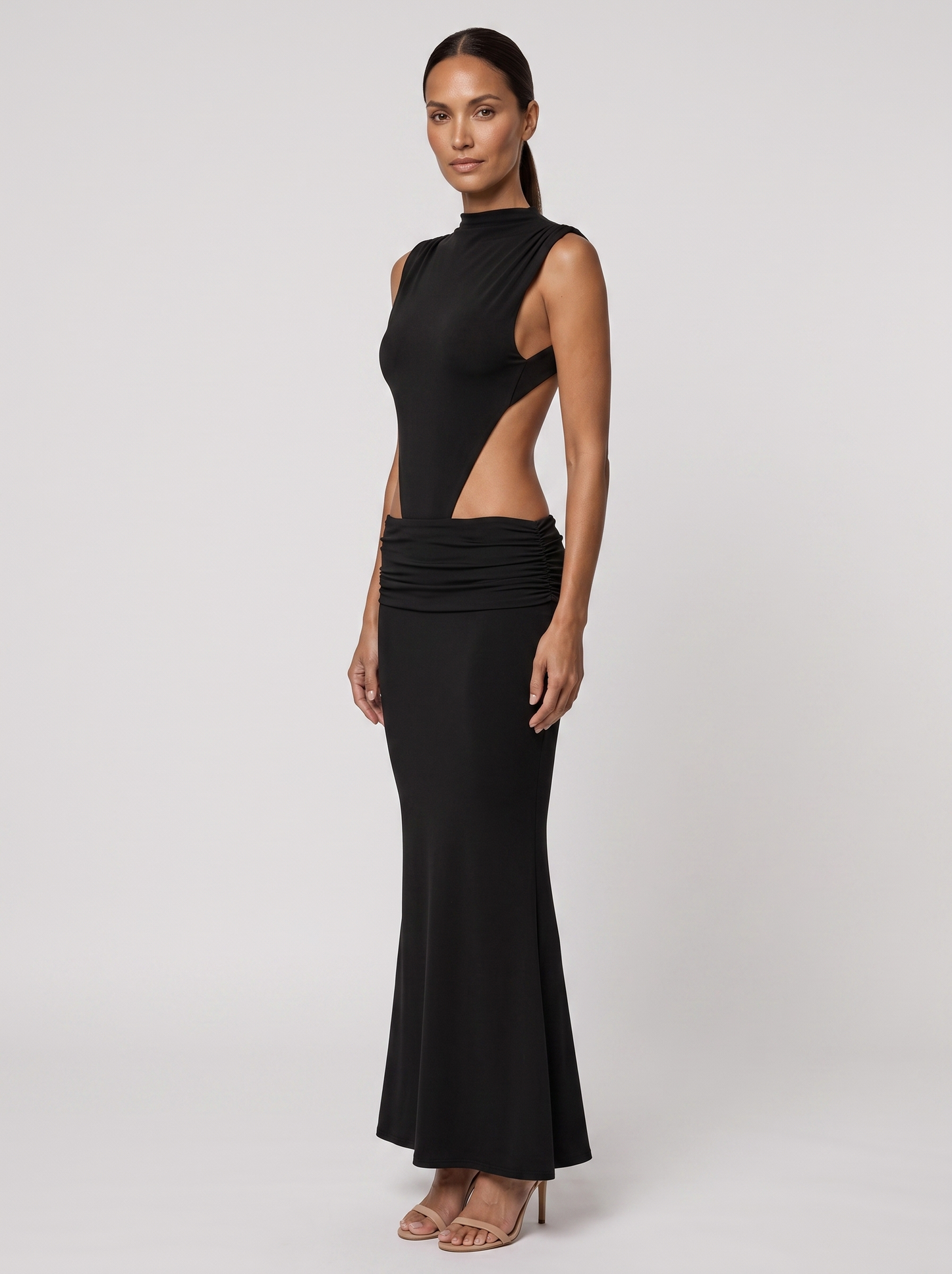 Ayla Maxi Dress - Black