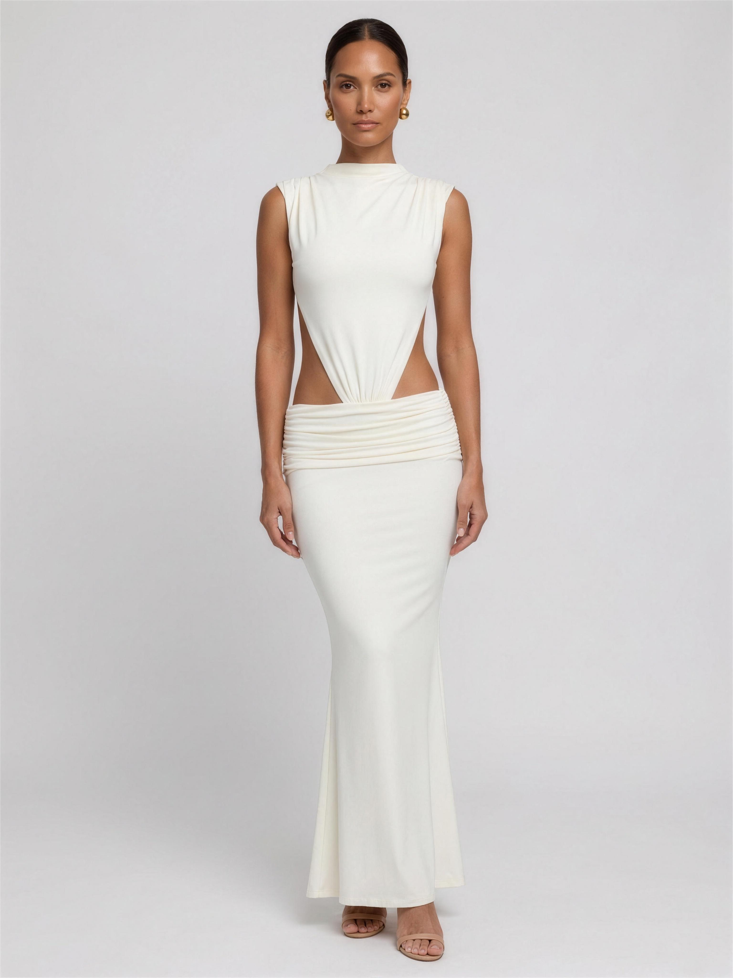 Ayla Maxi Dress - Ivory