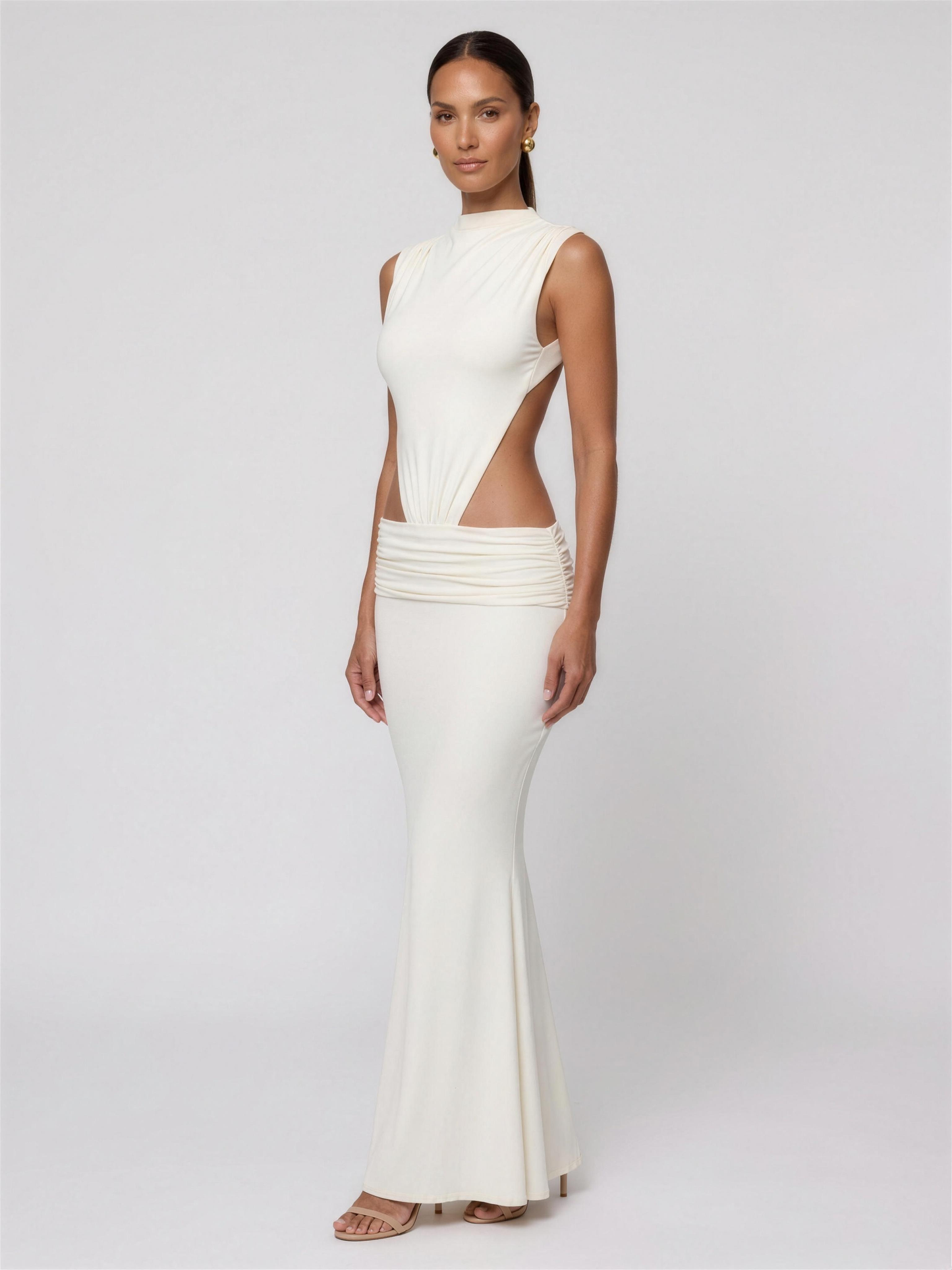 Ayla Maxi Dress - Ivory
