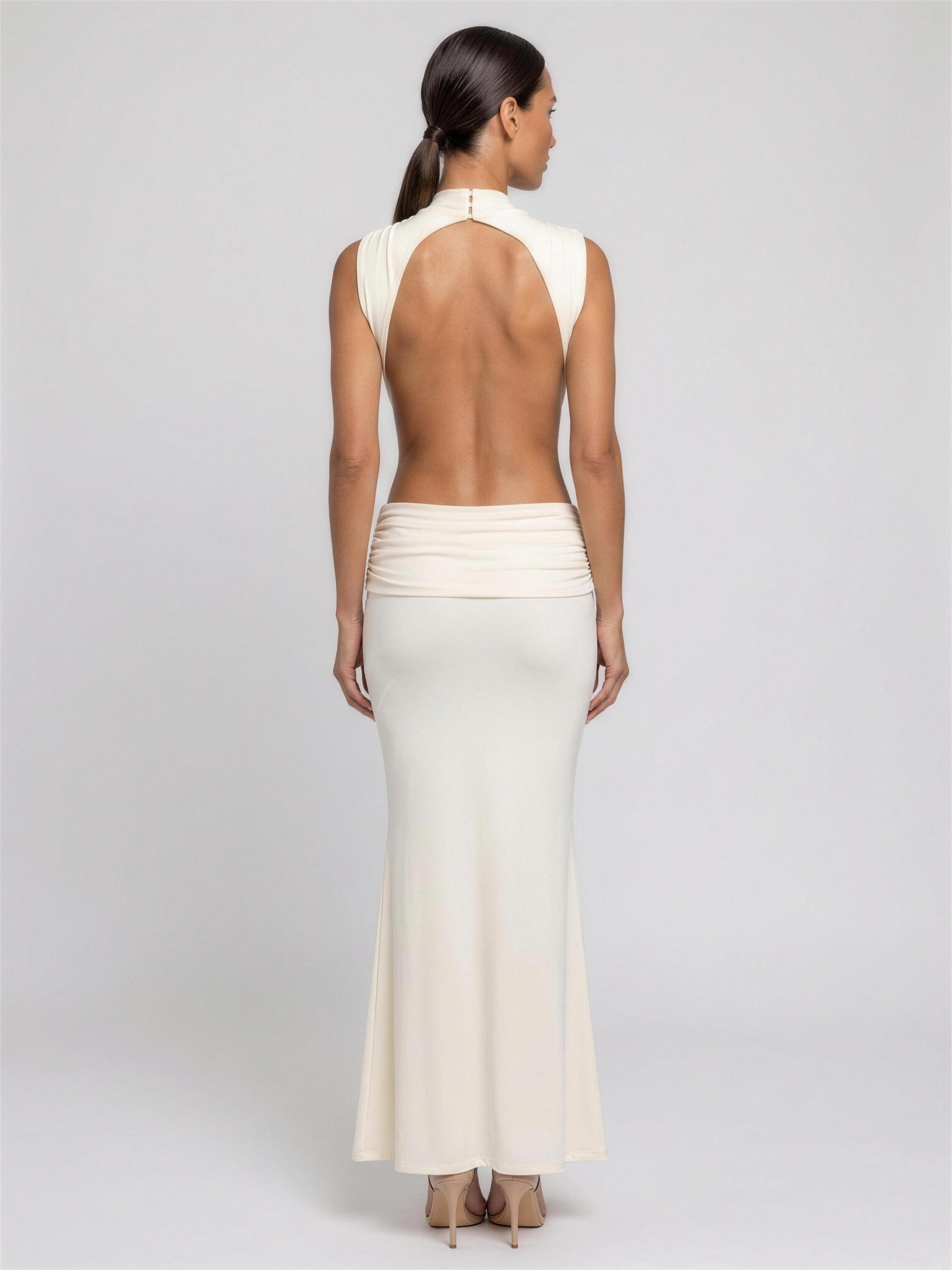 Ayla Maxi Dress - Ivory