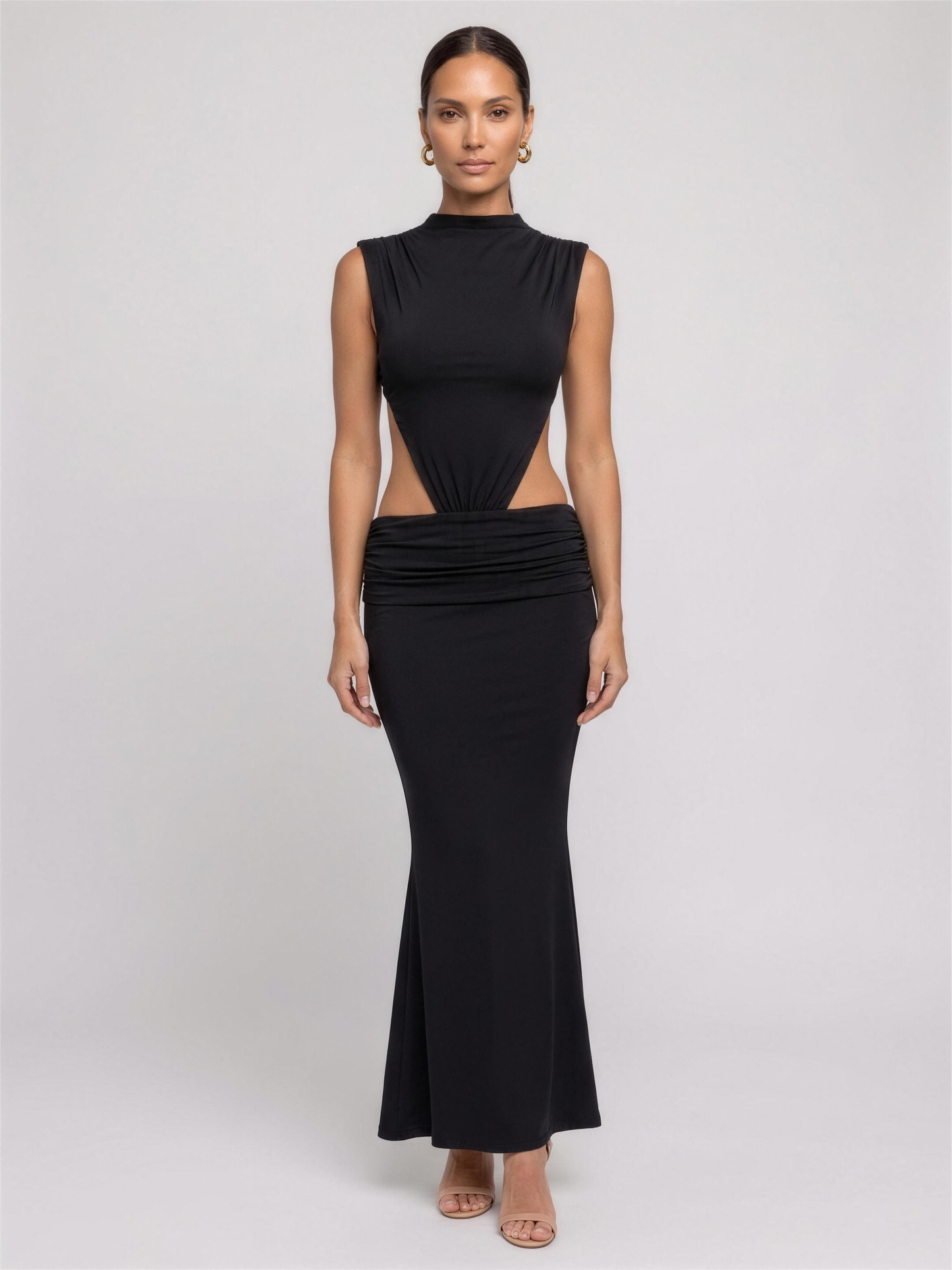 Ayla Maxi Dress - Black