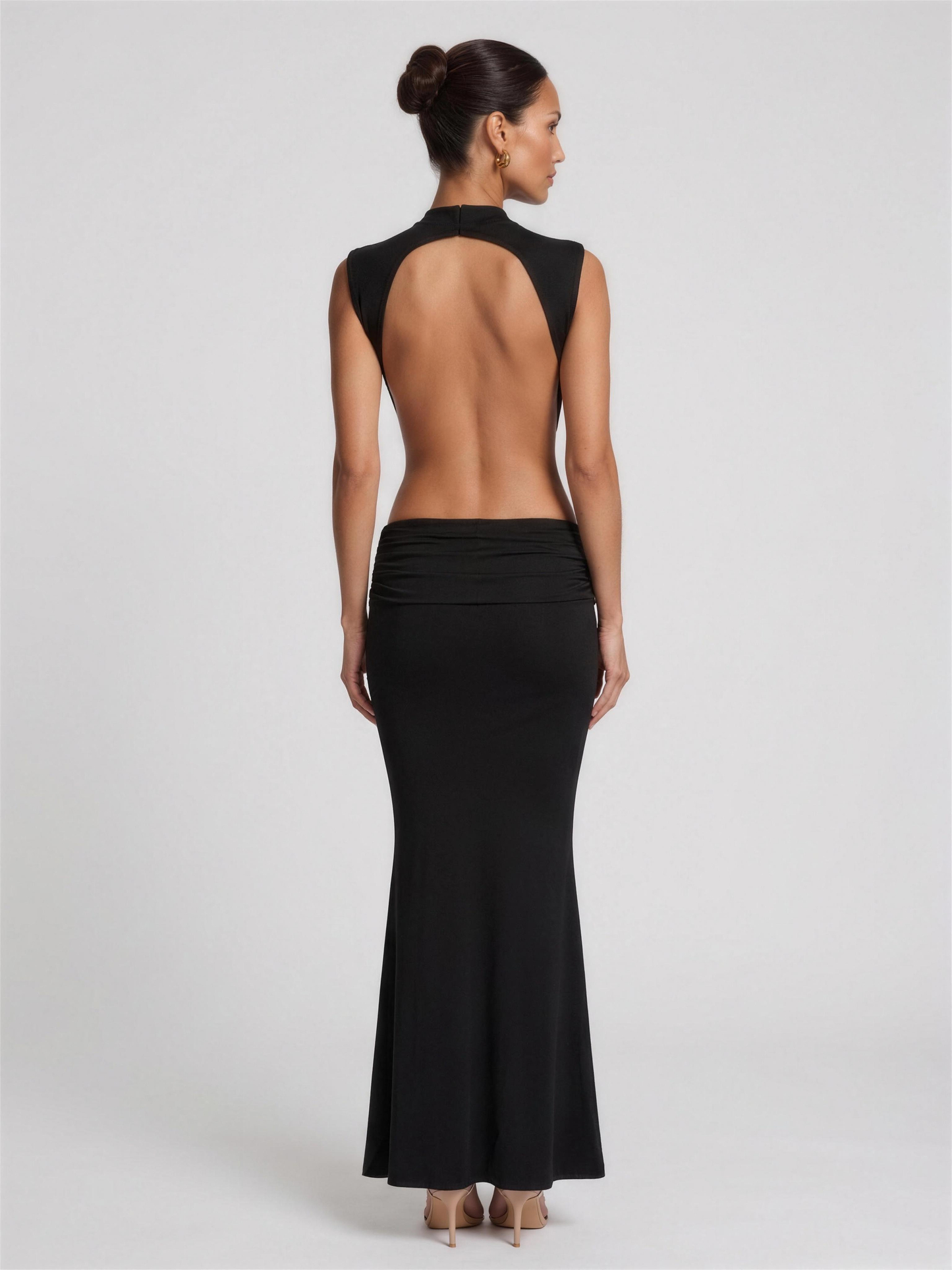 Ayla Maxi Dress - Black