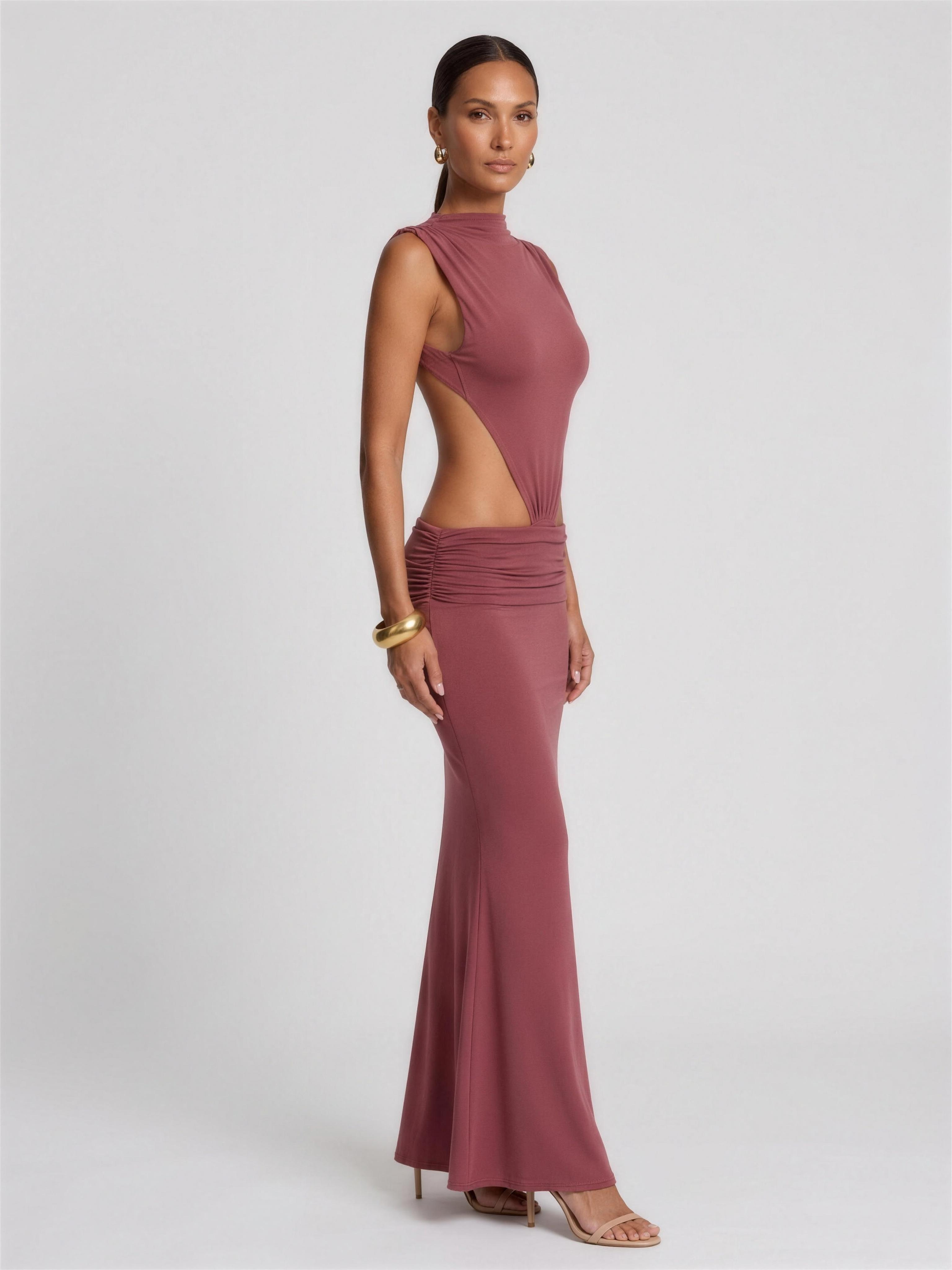 Ayla Maxi Dress - Rose