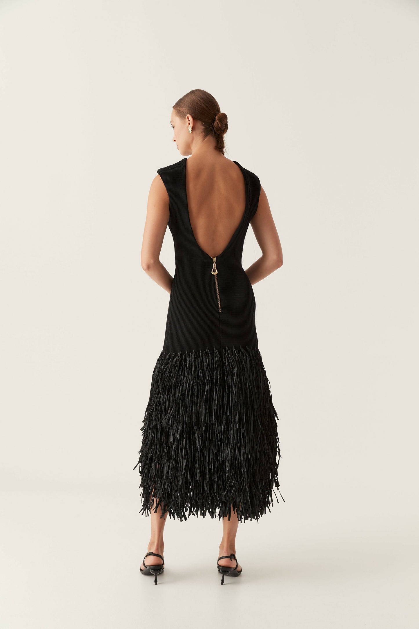Eliana Fringe Maxi Dress