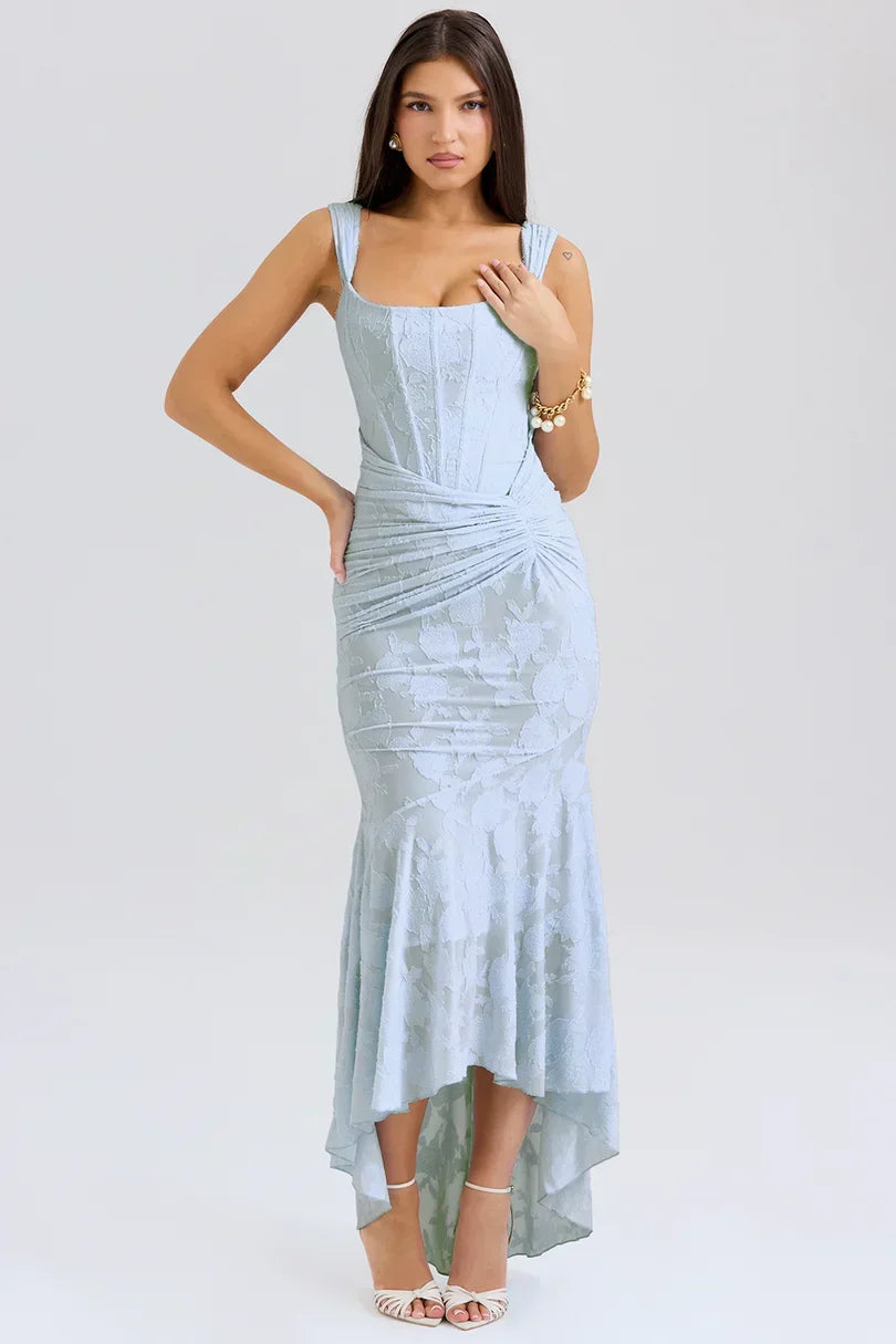 Regina Maxi Dress - Blue