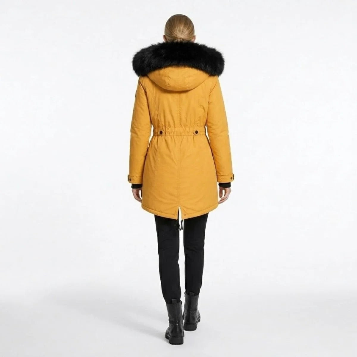 Hailey Faux Hooded Parka Jacket