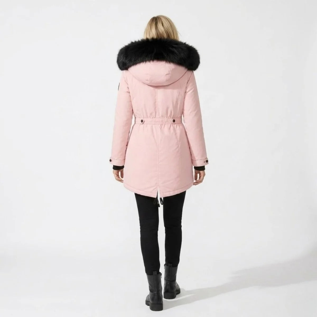 Hailey Faux Hooded Parka Jacket