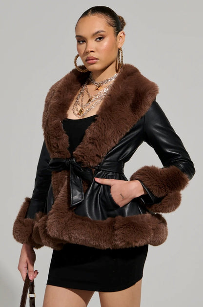 Nancy Faux Fur Coat