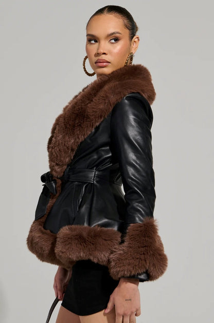 Nancy Faux Fur Coat