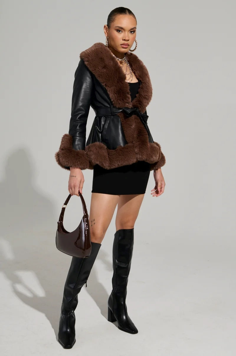 Nancy Faux Fur Coat