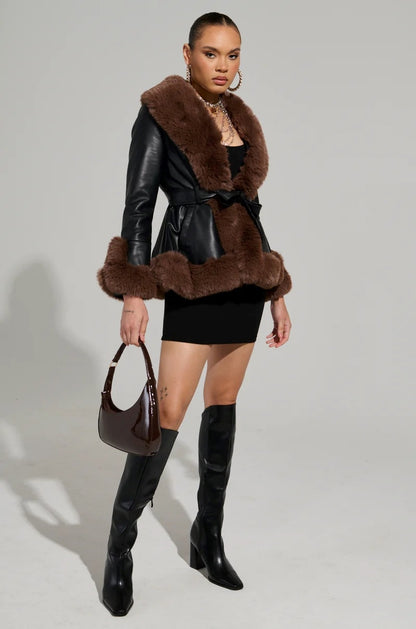 Nancy Faux Fur Coat